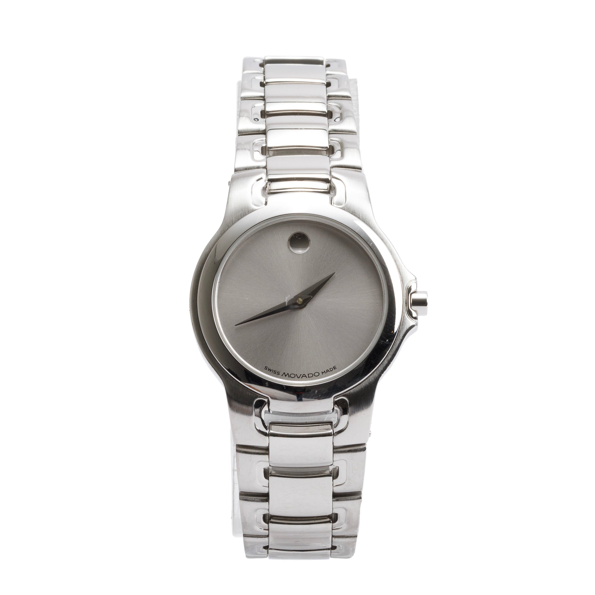 Movado Stainless Steel Meza 26 MM Quartz Watch