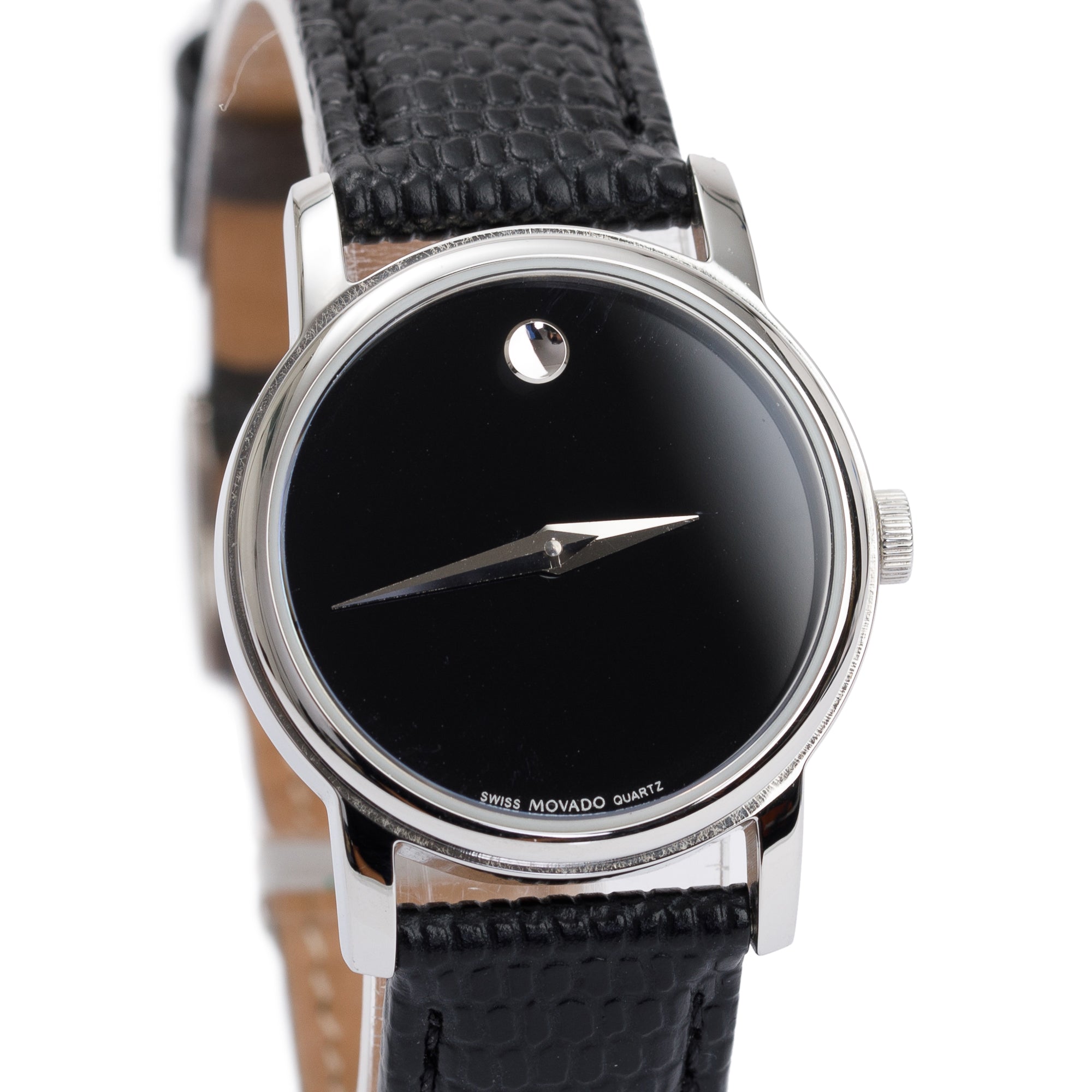 Movado Stainless Steel Museum 27 MM Watch w/ Box