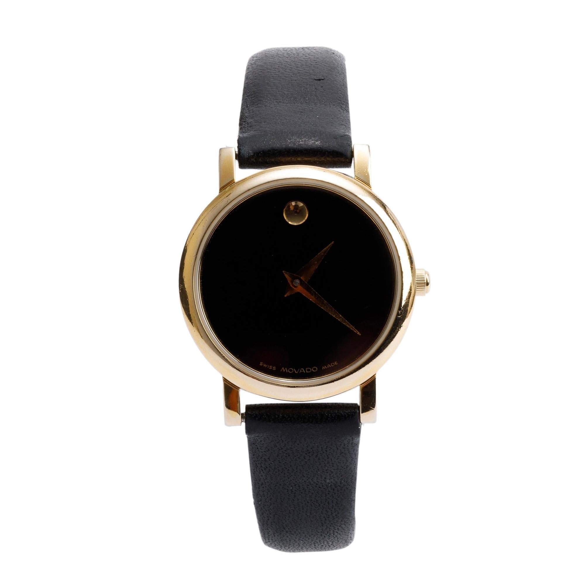 Movado Stainless Steel Museum Classic 25 MM Quartz Watch