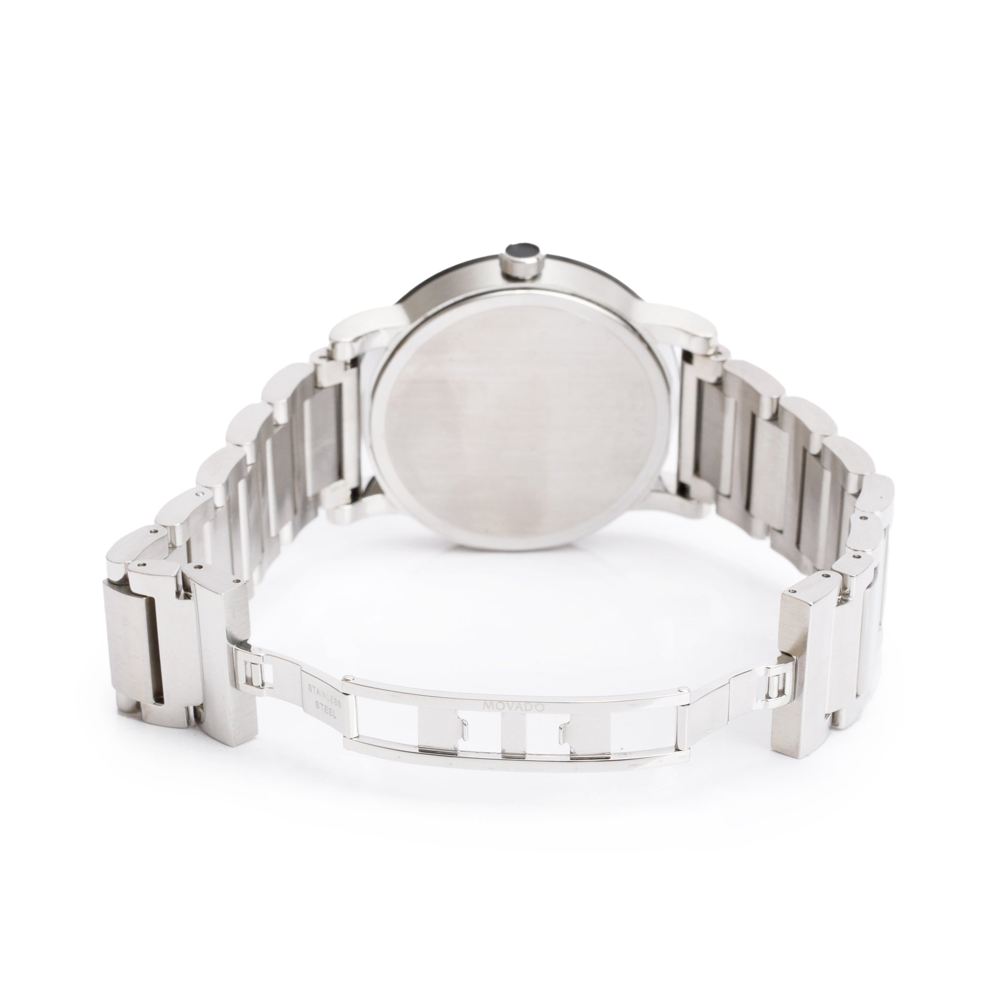 Movado Stainless Steel Museum Sport 42 MM Quartz Watch w/ Box & Papers