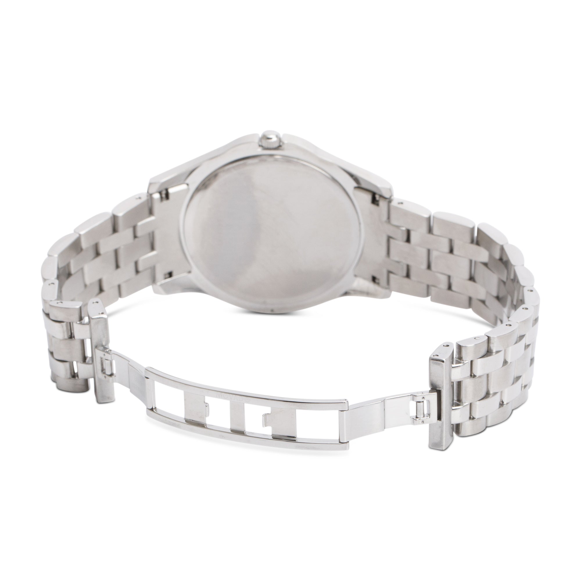 Movado Stainless Steel Swiss Collection 40 MM Quartz Watch