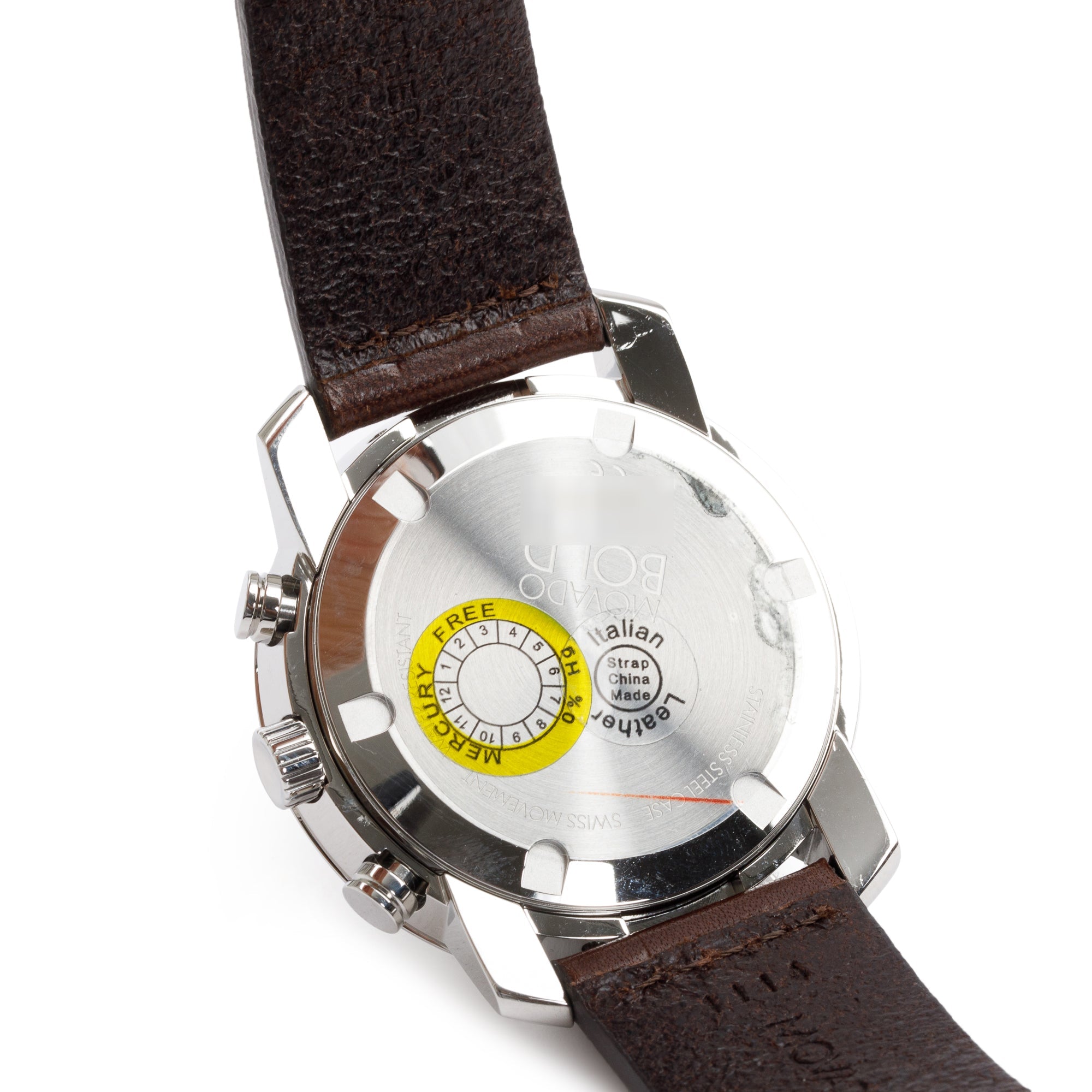 Movado Stainless Steel Verso Bold 44 MM Quartz Watch