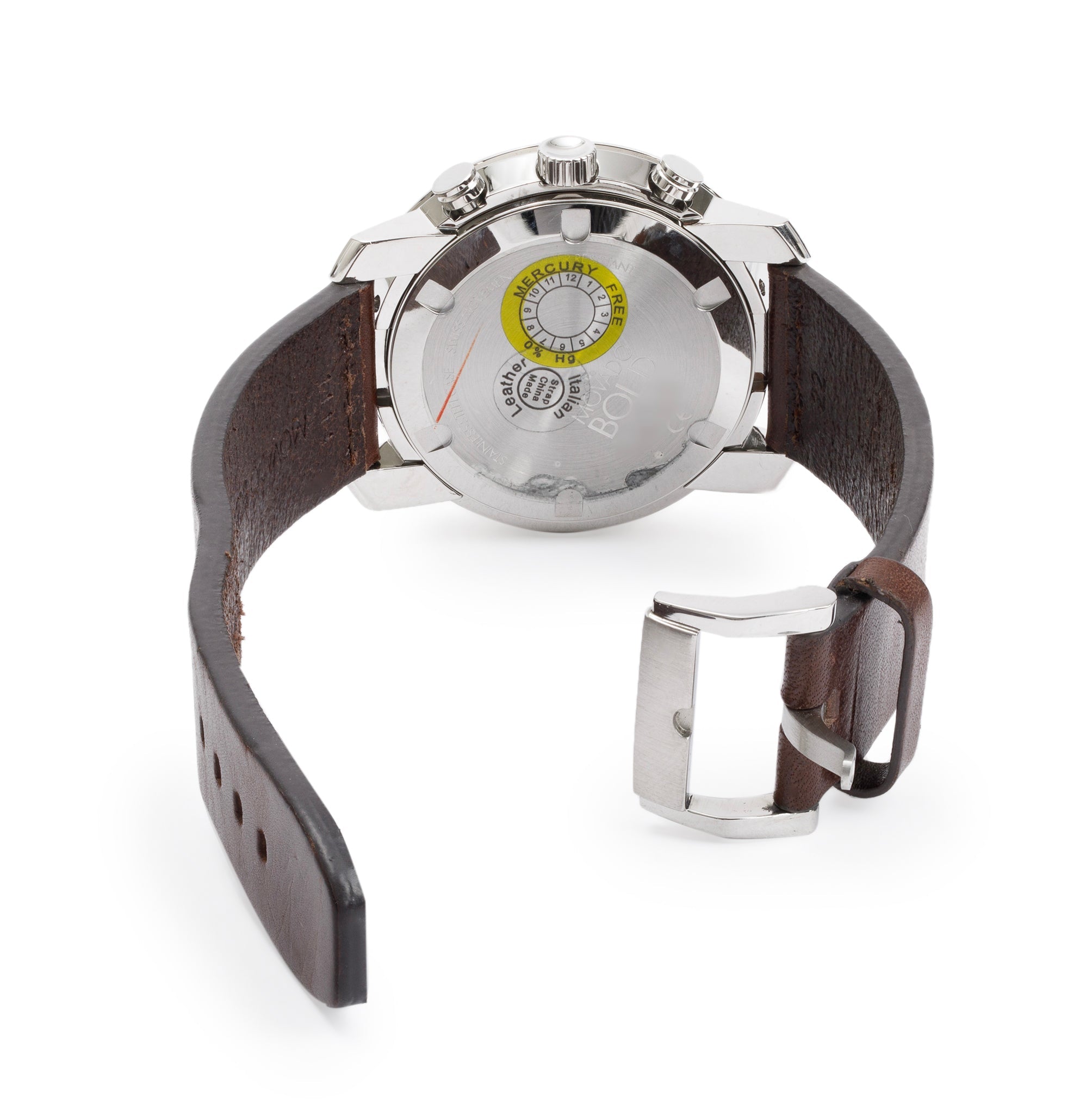 Movado Stainless Steel Verso Bold 44 MM Quartz Watch