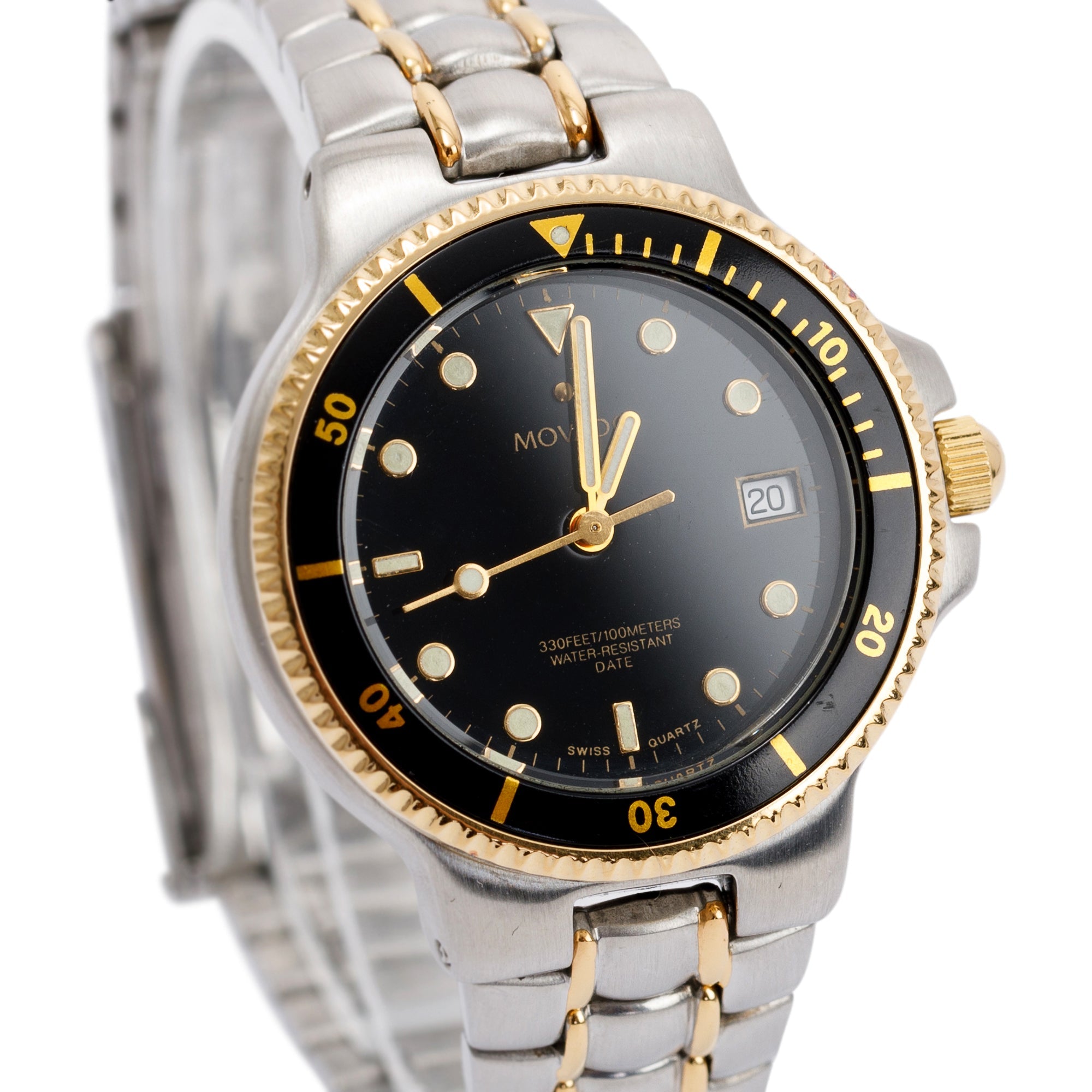Movado Two-Tone Diver 28 MM Ladies Watch