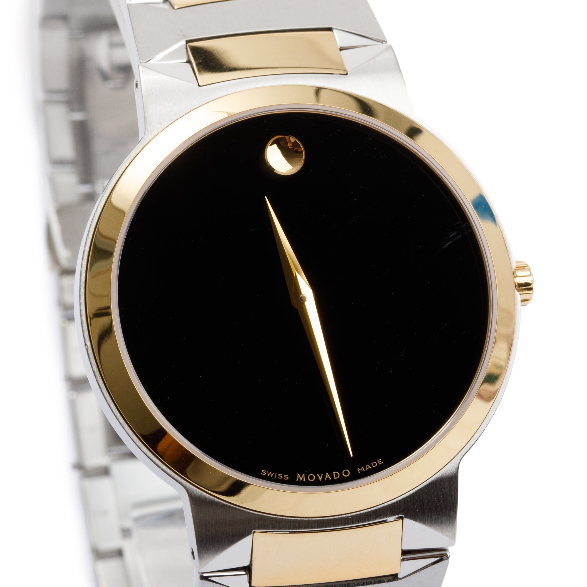 Movado Two-Tone Stainless Steel 38 MM Temo Watch