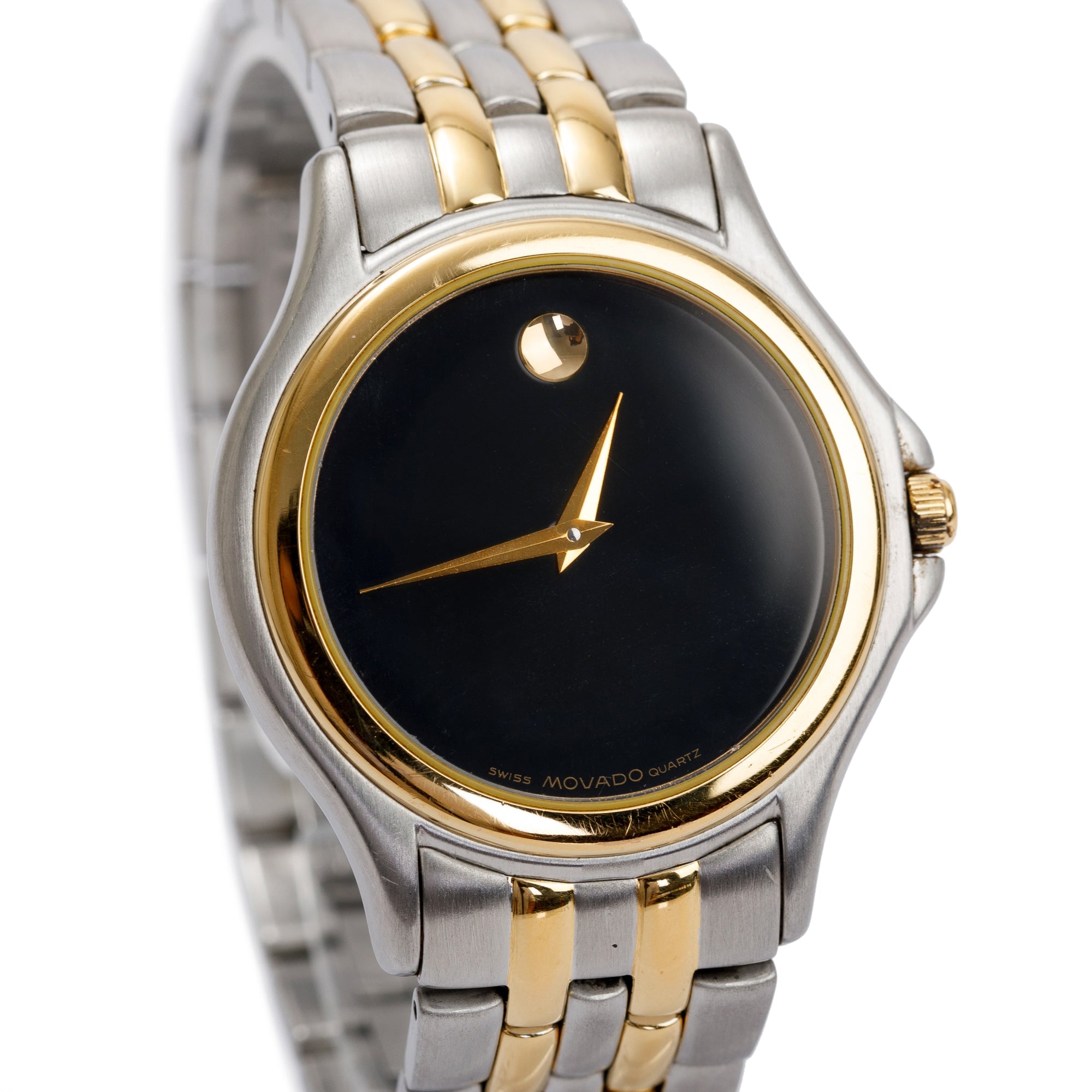Movado Two-Tone Stainless Steel Museum 35 MM Watch