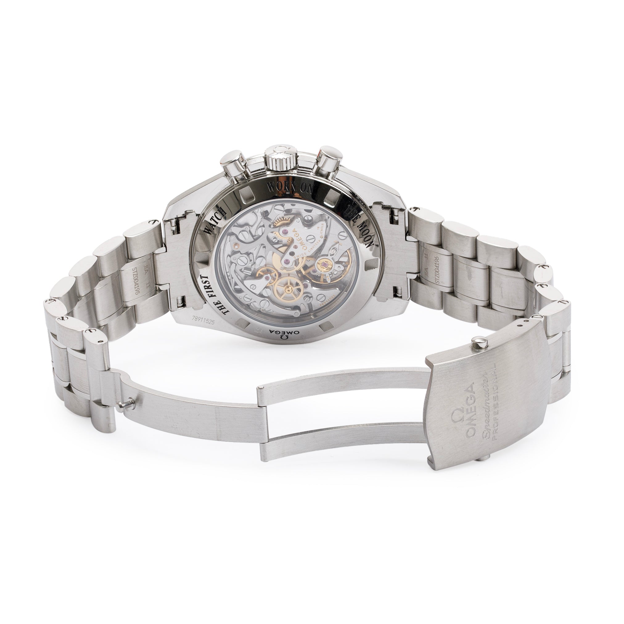 Omega 2021 Stainless Steel Speedmaster Moonwatch Professional 42 MM Watch w/ Box & Papers