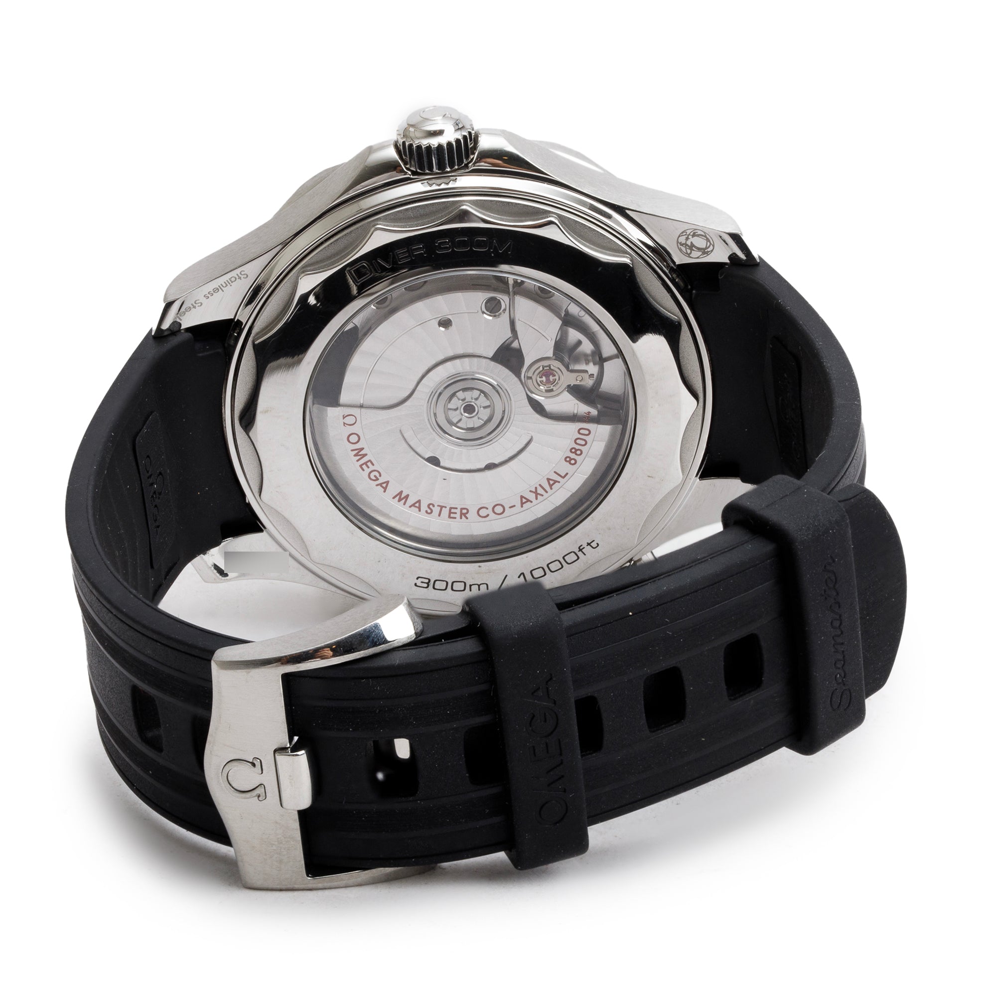 Omega 2022 Stainless Steel Seamaster Diver 300M Master Co-Axial Chronometer 42 MM Watch w/ Box & Papers