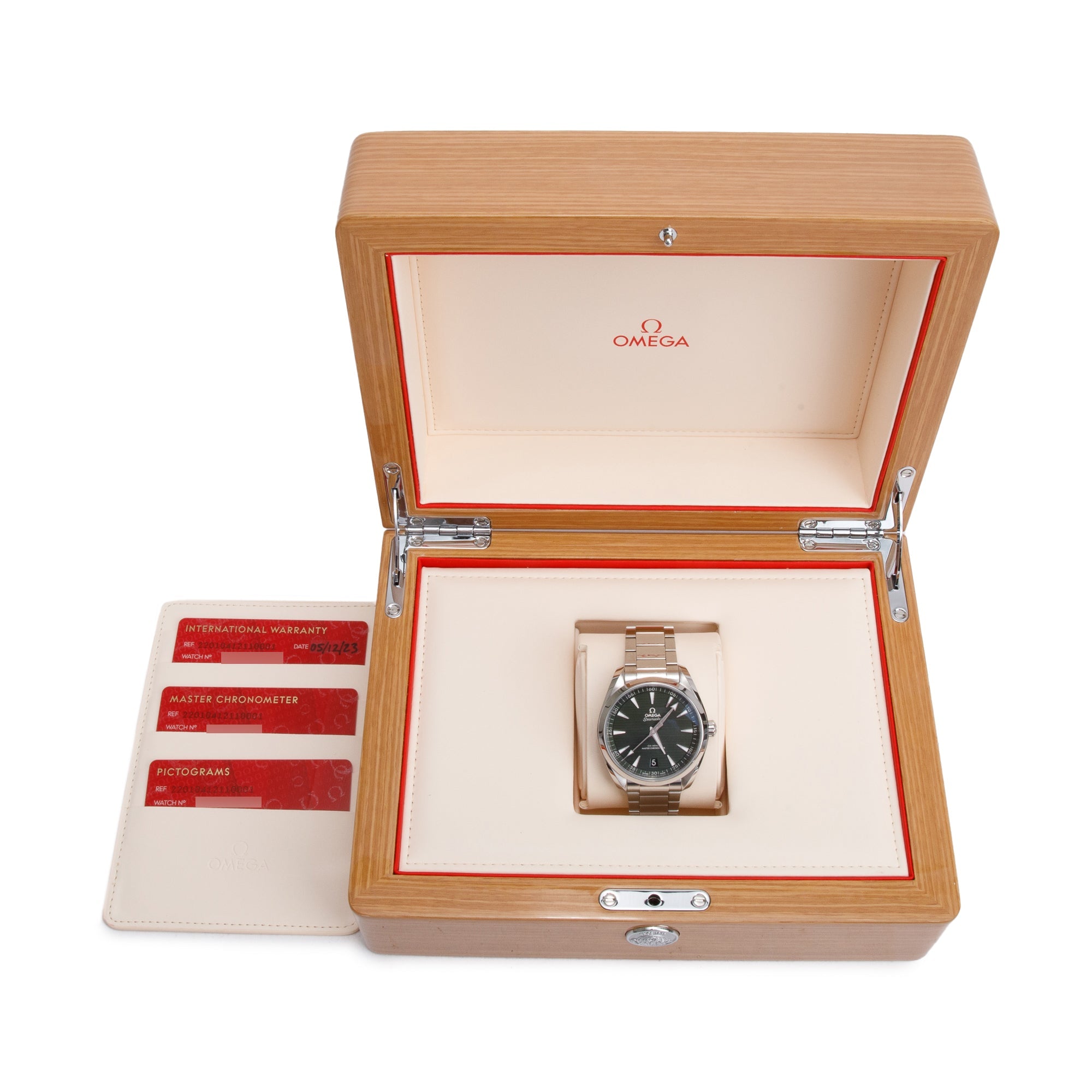 Omega 2023 Stainless Steel Seamaster Aqua Terra Co-Axial Master Chronometer 150M 41 MM Automatic Watch w/ Box & Papers