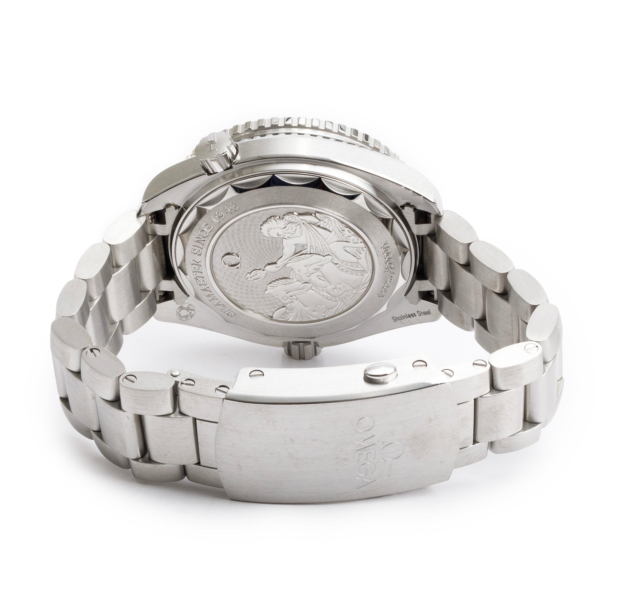 Omega 2024 Stainless Steel Seamaster Planet Ocean 600M Co-Axial Master Chronometer 39.5 MM Automatic Watch Summer Blue Dial w/ Box & Papers