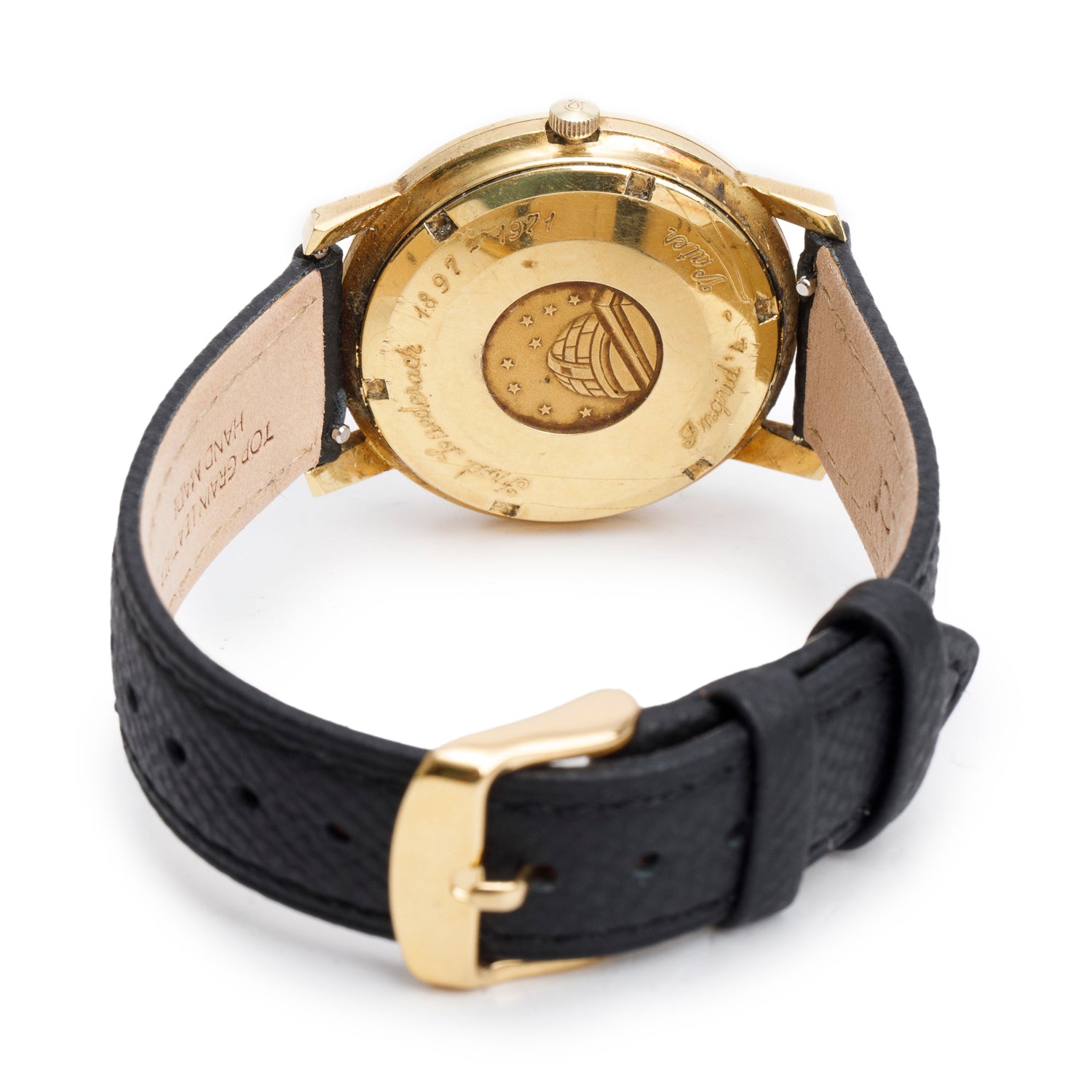 Omega Vintage 18k Yellow Gold Constellation 35 MM Automatic Watch