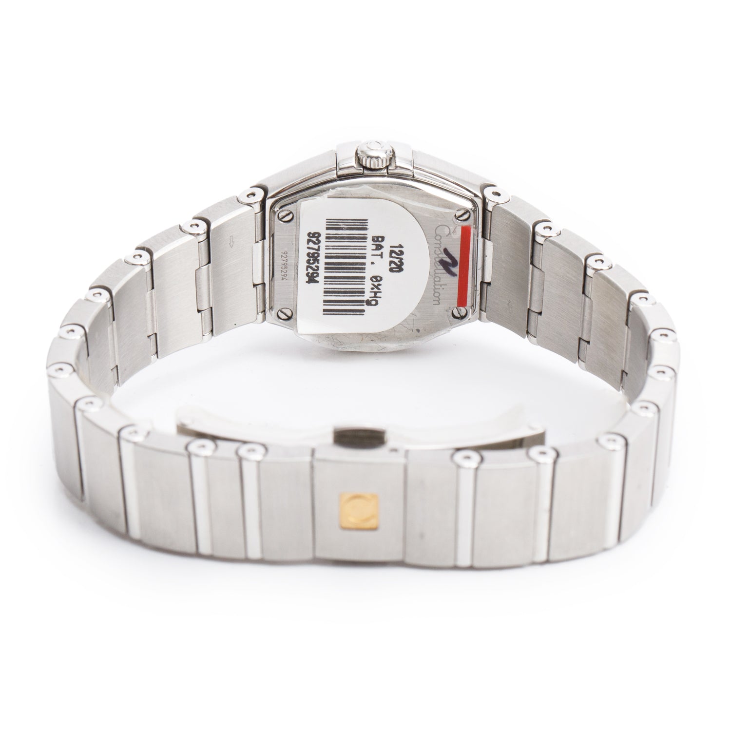 Omega Stainless Steel Constellation 24 MM Quartz Watch Silver Dial w/ Box & Papers