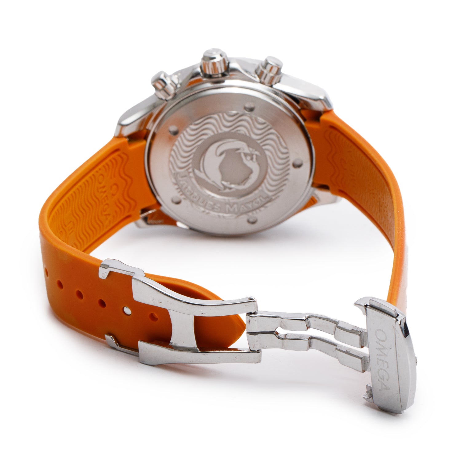 Omega Stainless Steel Seamaster Apnea 41.5 MM Automatic Chronograph Watch w/ Papers