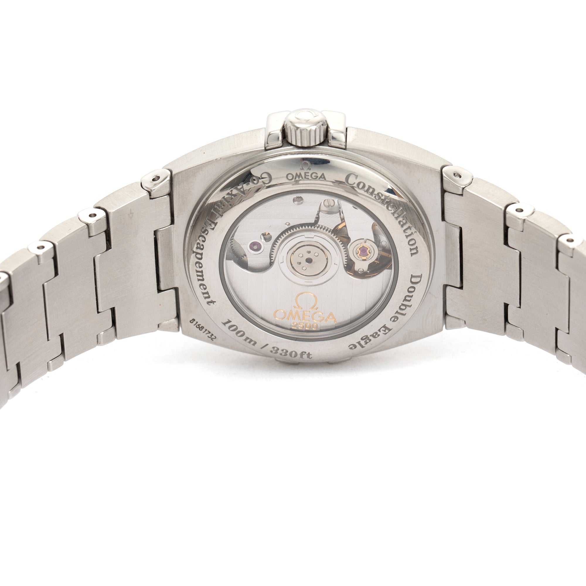 Omega Diamond Constellation Double Eagle Chronometer Automatic Watch w/ Box & Papers