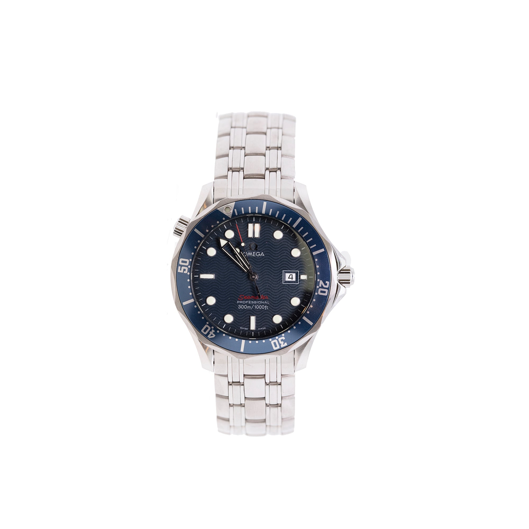 Omega Seamaster 300M Quartz Watch w/ Box & Papers