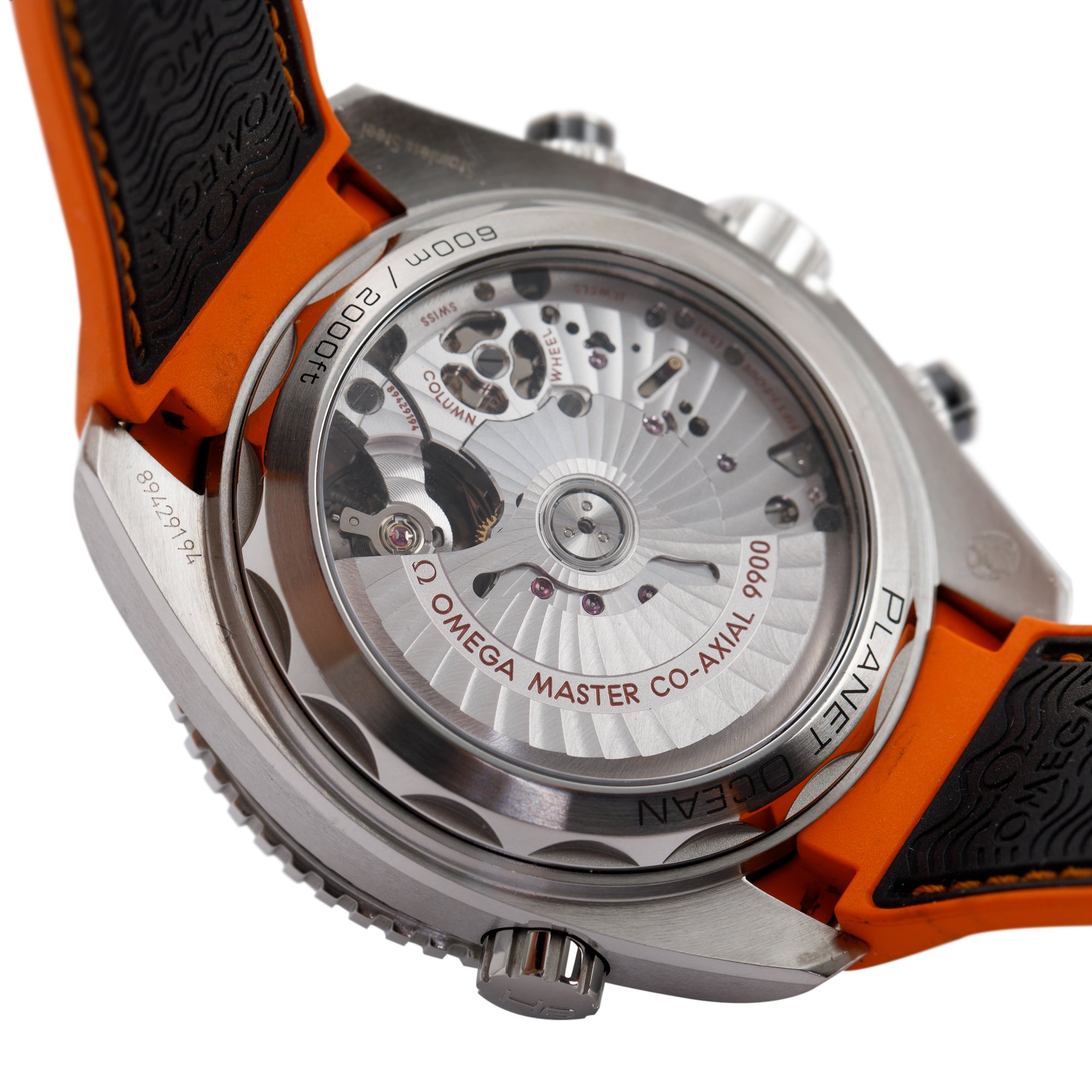 Omega Seamaster Planet Ocean 600M Co-Axial Master Chronometer Chronograph Automatic Watch w/ Box & Papers