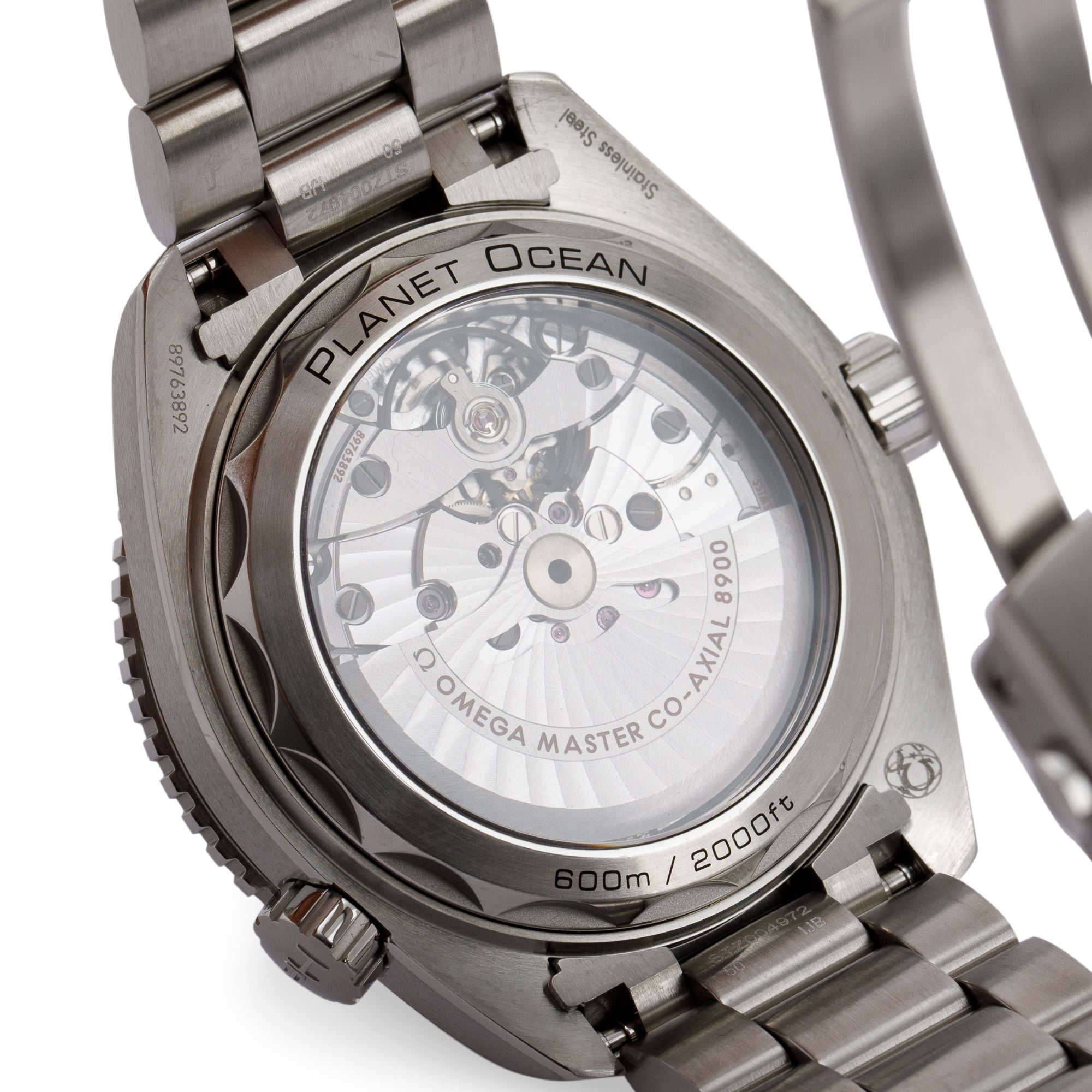 Omega Seamaster Planet Ocean Co-Axial Master Chronometer 43.5 MM Watch w/ Box & Papers