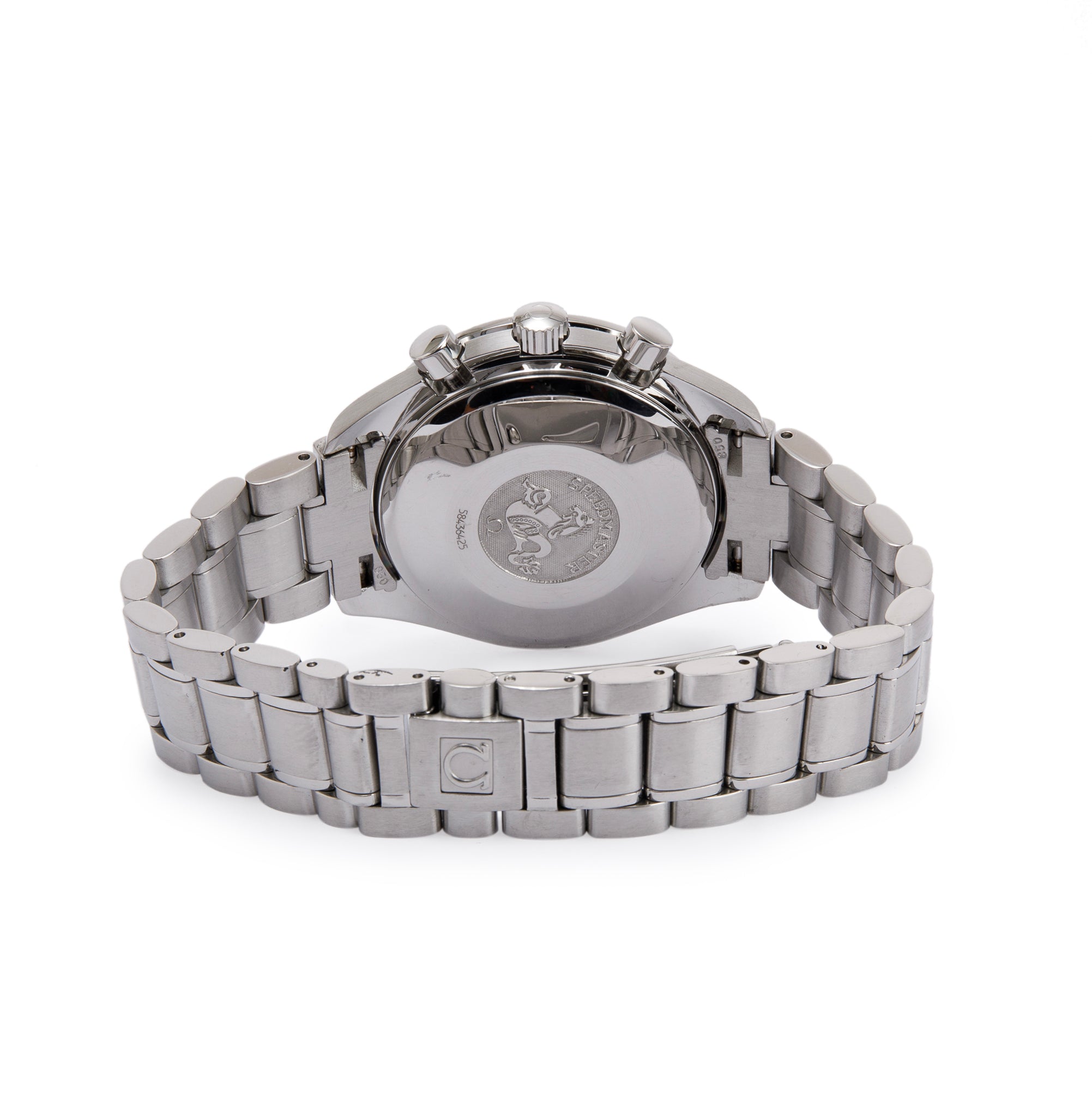 Omega Speedmaster Date 39 MM Automatic Chronograph Watch w/ Box & Papers