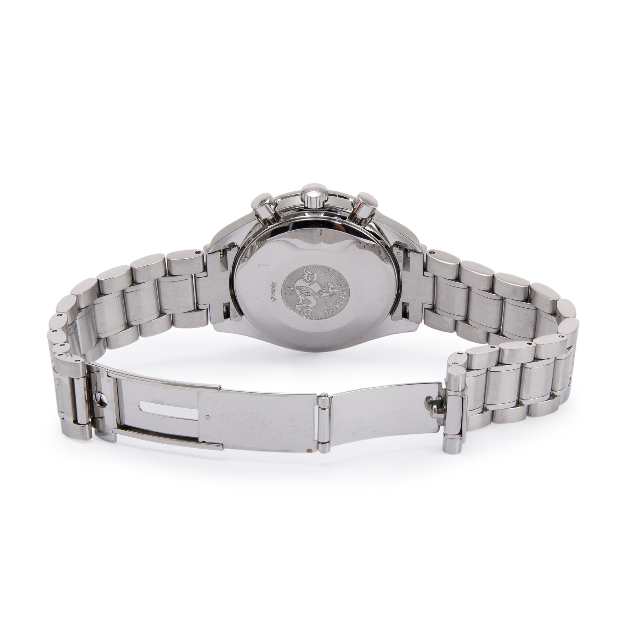 Omega Speedmaster Date 39 MM Automatic Chronograph Watch w/ Box & Papers