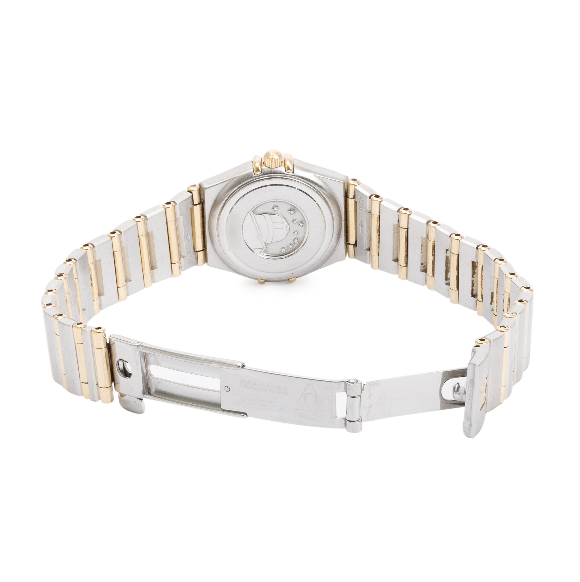 Omega Stainless Steel & 18k Yellow Gold Constellation 22.5 MM Watch