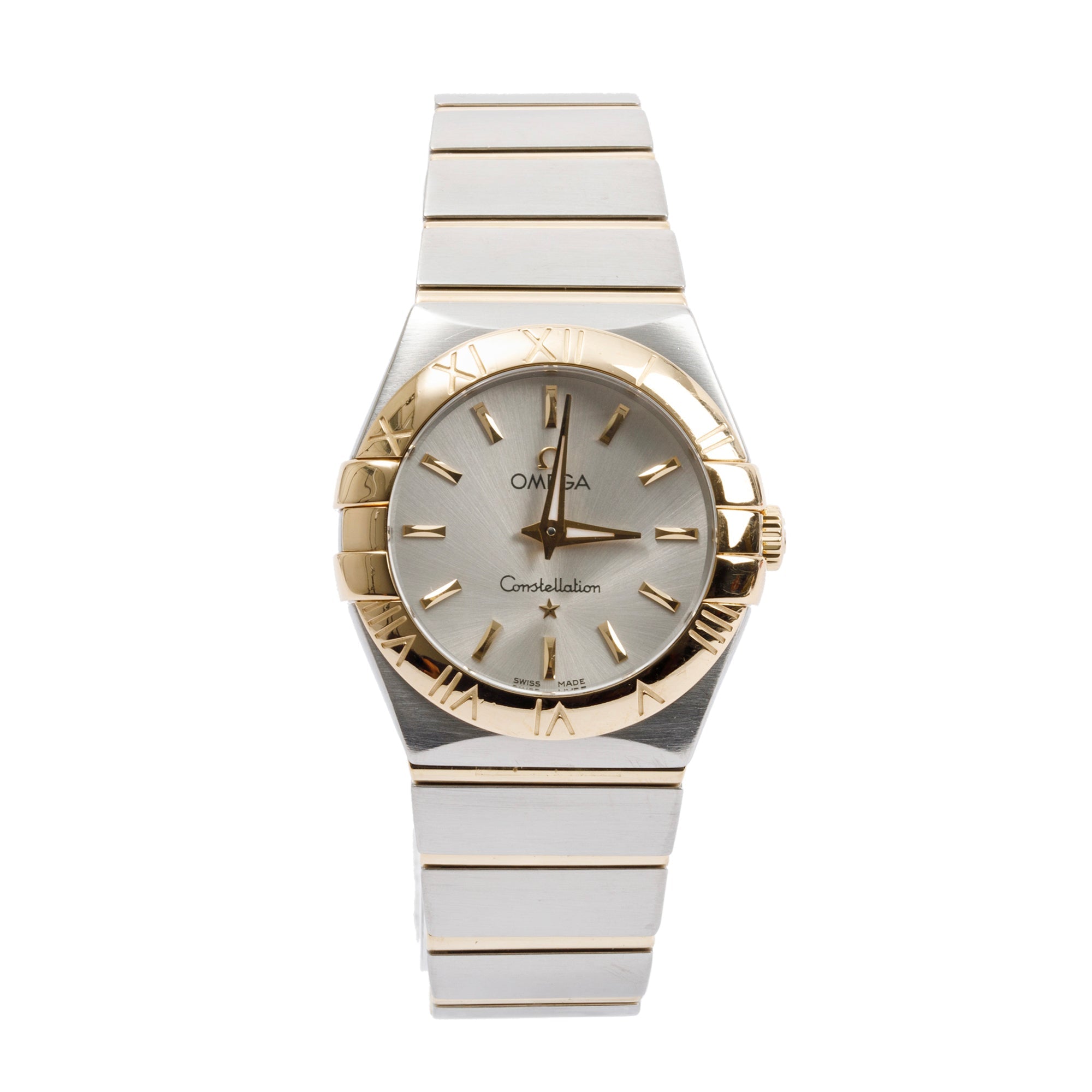 Omega Stainless Steel & 18k Yellow Gold Constellation 28 MM Watch