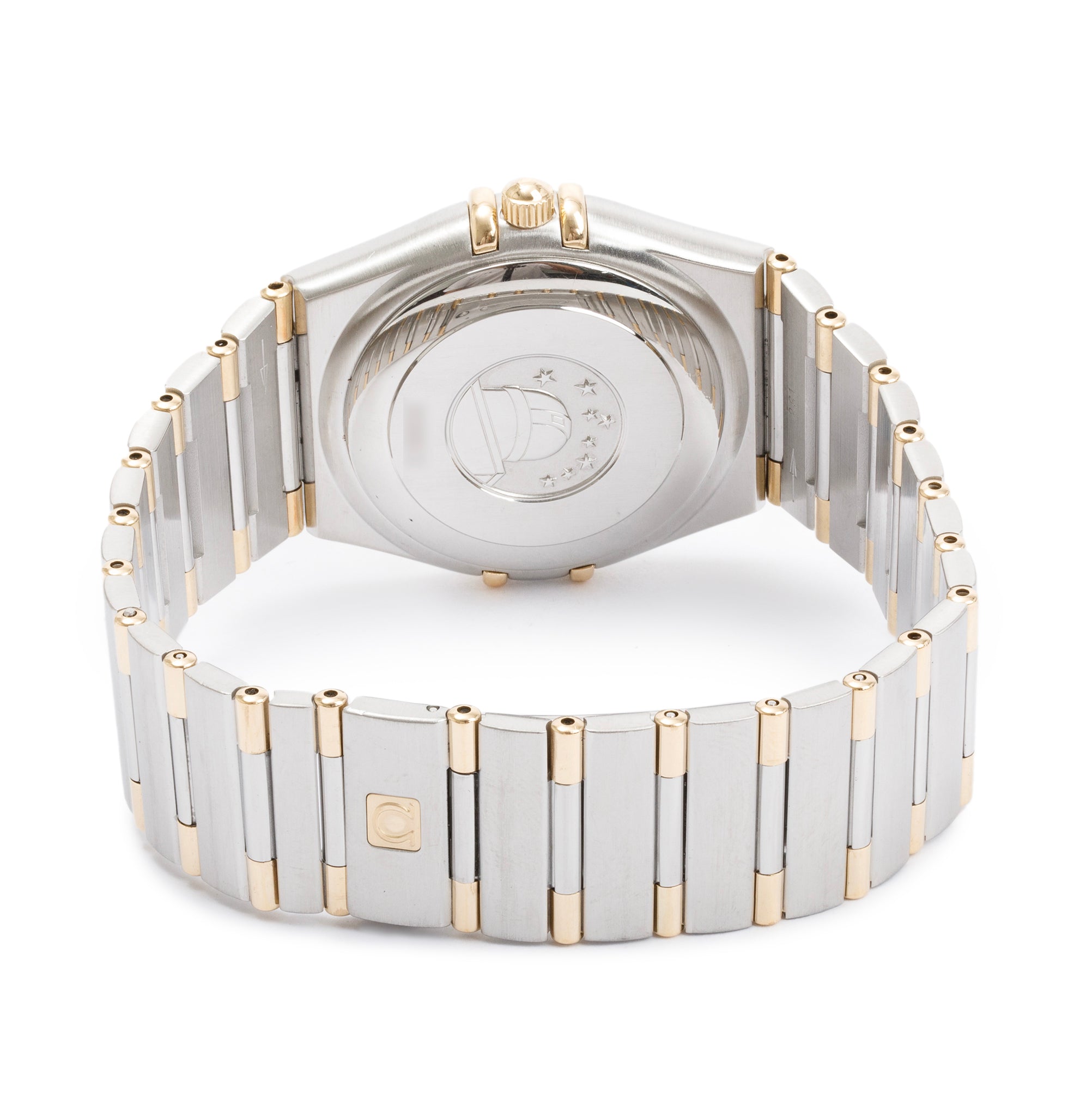 Omega Stainless Steel & 18k Yellow Gold Constellation Chronometer 35 MM Automatic Watch