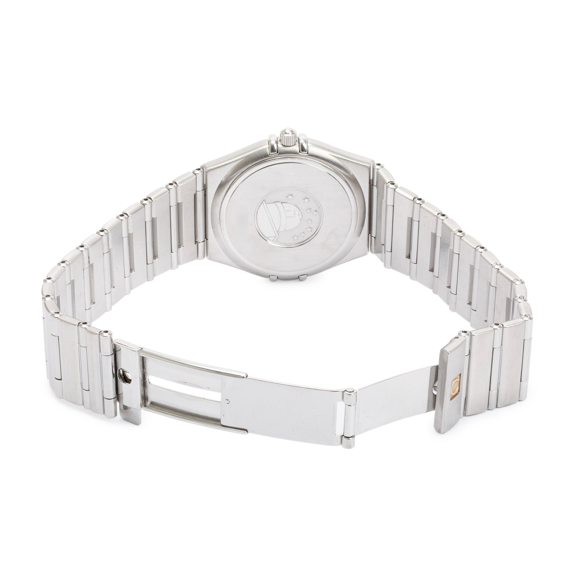 Omega Stainless Steel Constellation 34 MM Quartz Watch w/ Box & Papers