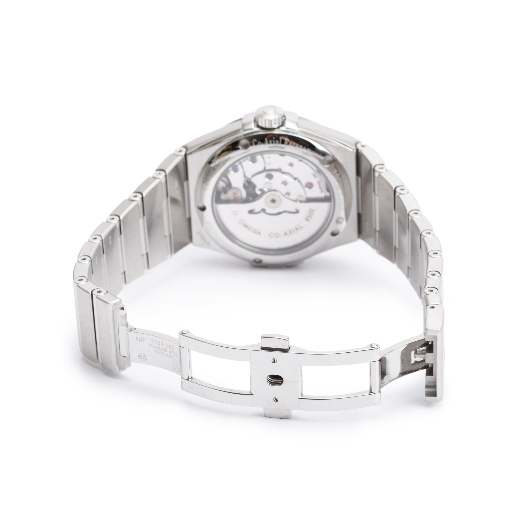 Omega Stainless Steel Constellation Black Dial 38 MM Co-Axial Chronometer Automatic Watch w/ Box & Papers