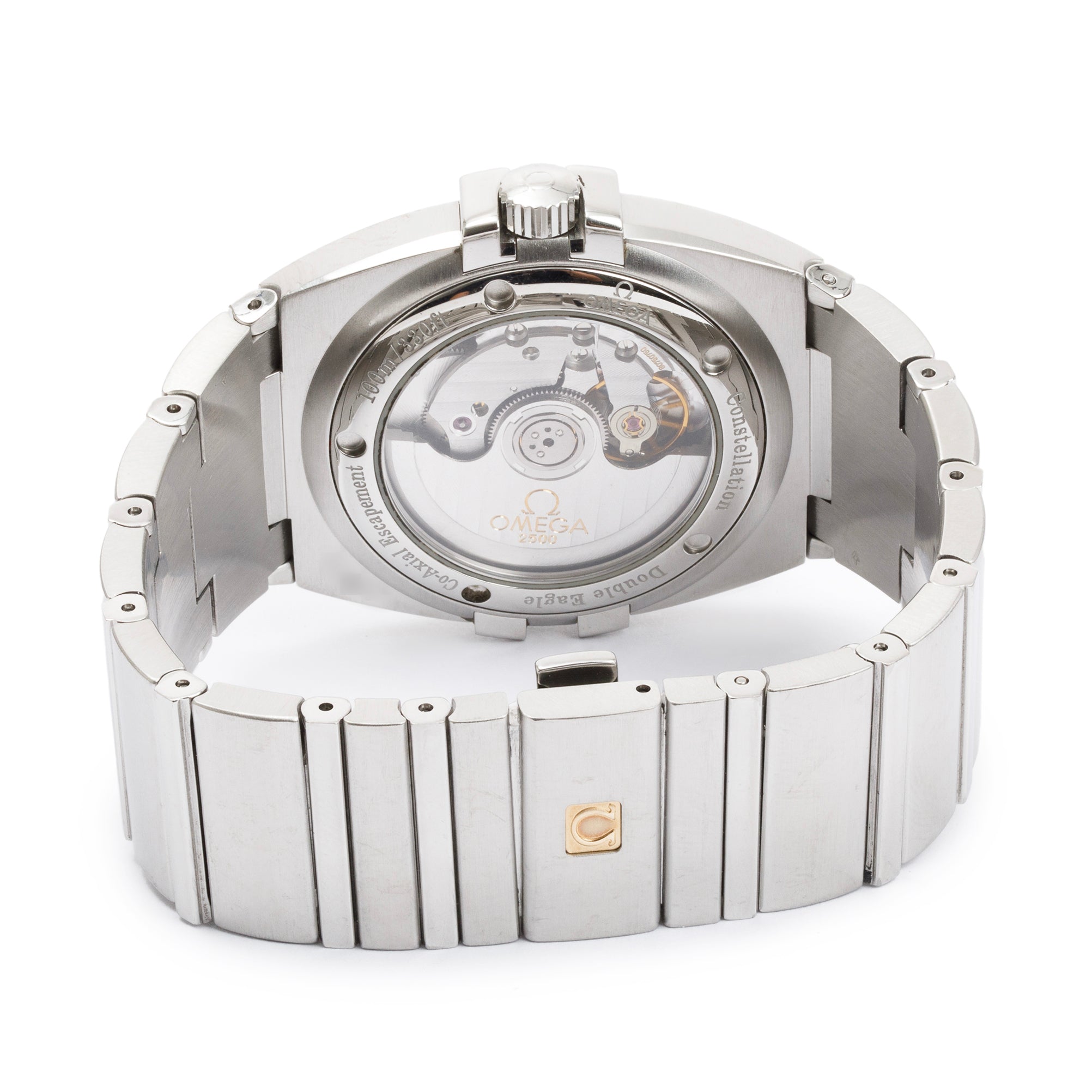 Omega Stainless Steel Constellation Double Eagle 38 MM Automatic Watch