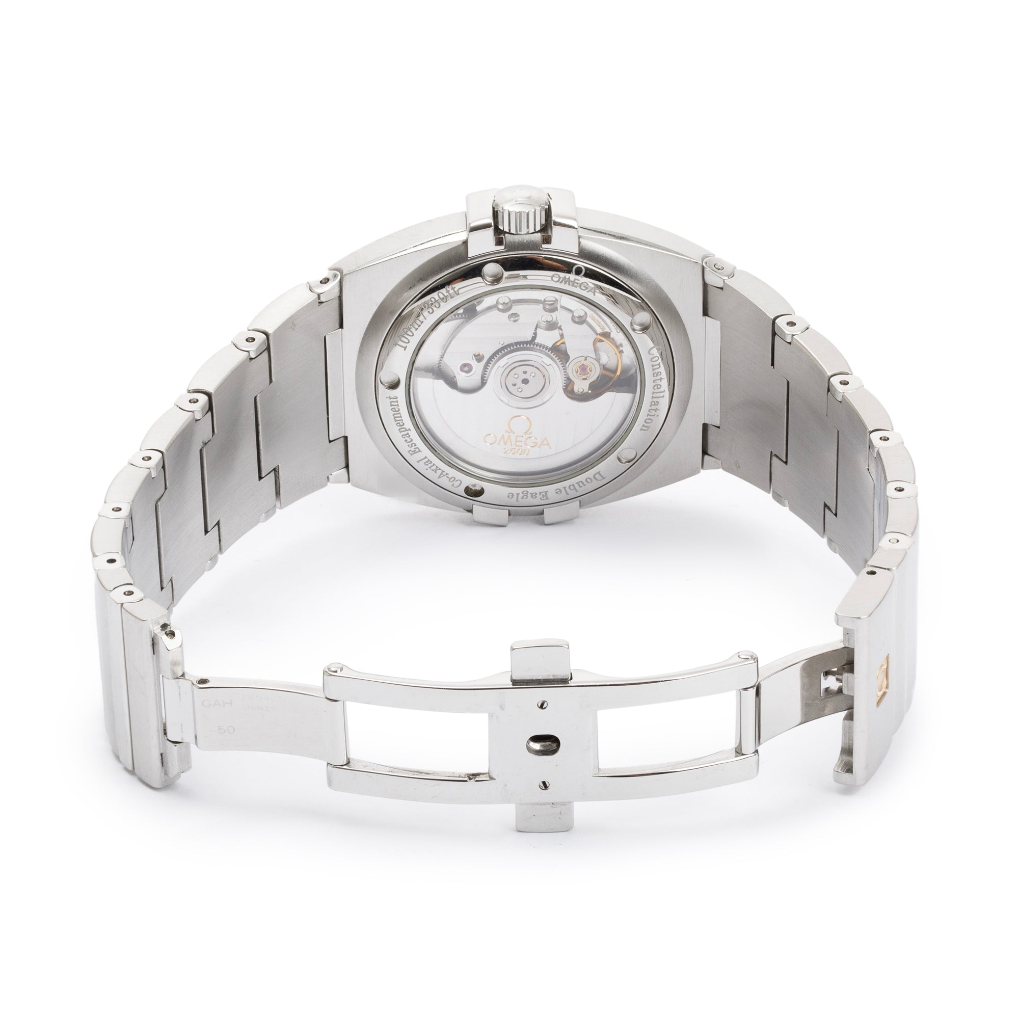 Omega Stainless Steel Constellation Double Eagle 38 MM Automatic Watch