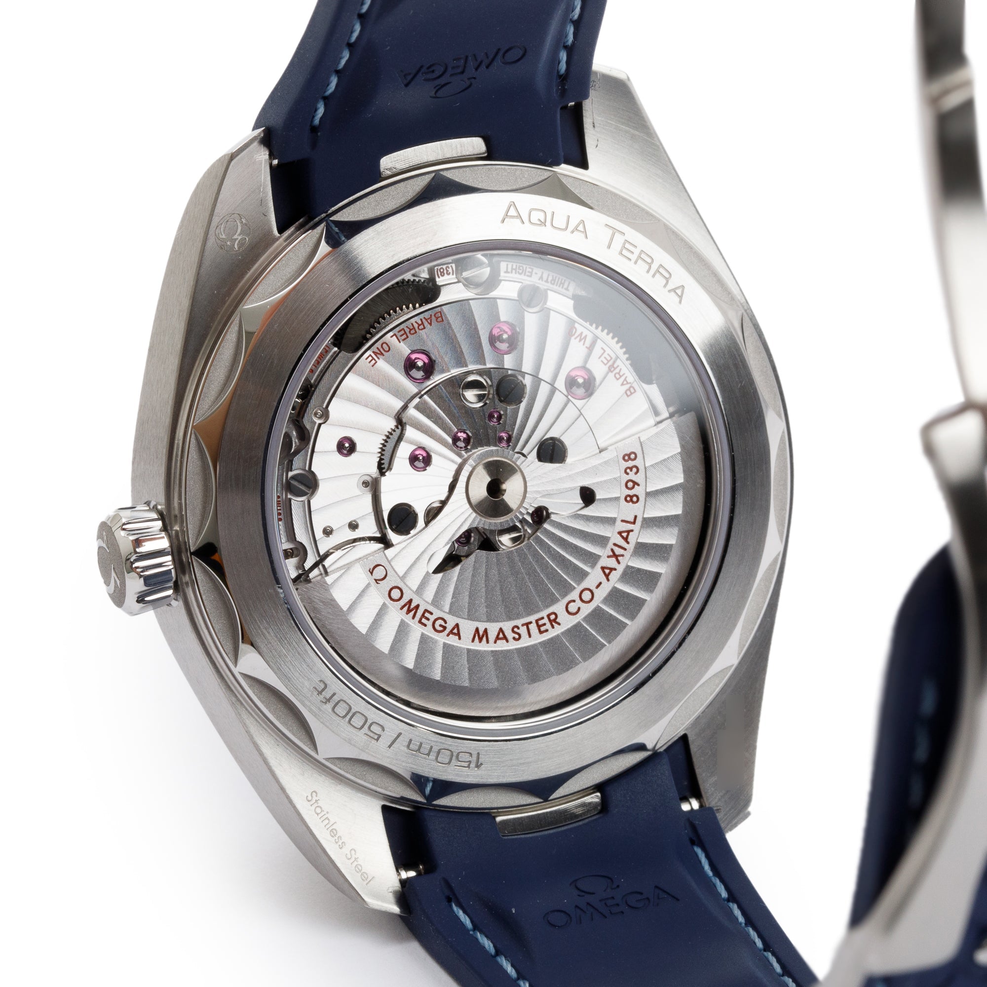 Omega Stainless Steel Seamaster Aqua Terra Co-Axial Worldtimer 43 MM Automatic Watch w/ Box & Papers