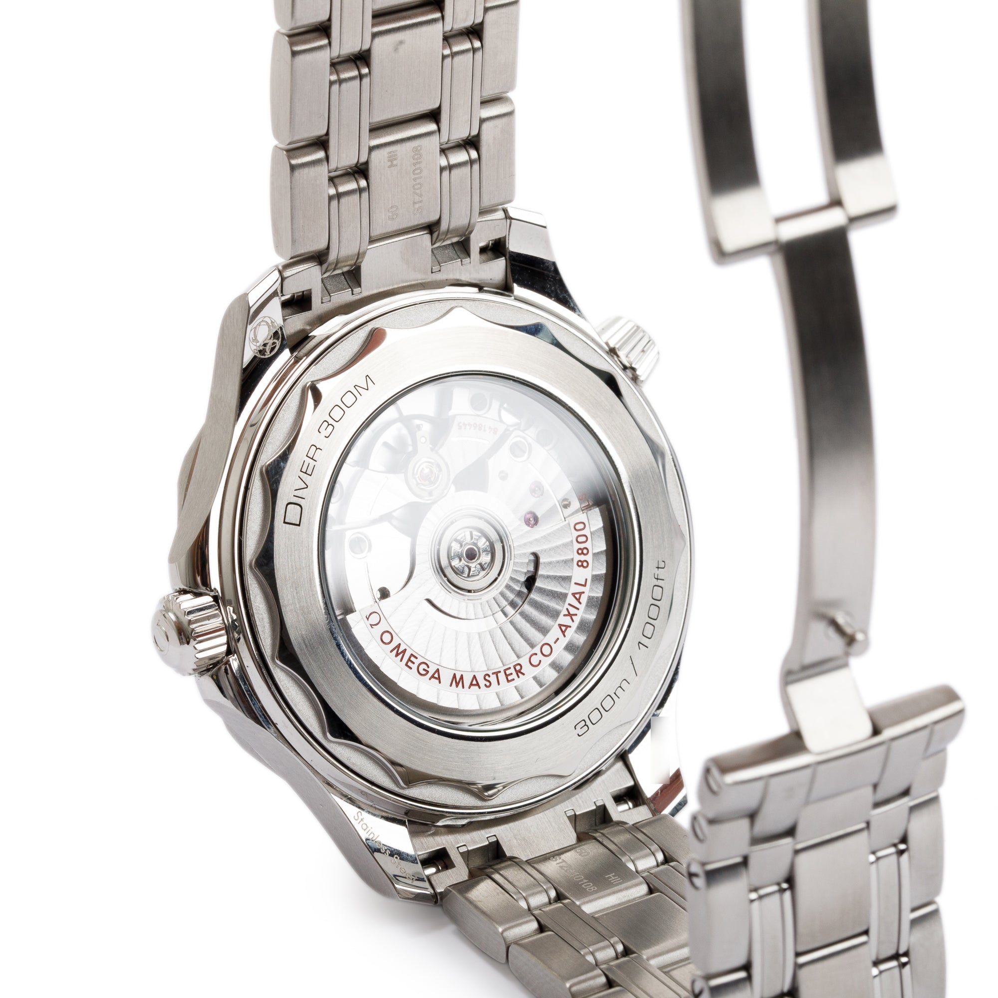 Omega Stainless Steel Seamaster Diver 300M Co-Axial Master Chronometer 42 MM Automatic Watch w/ Box & Papers