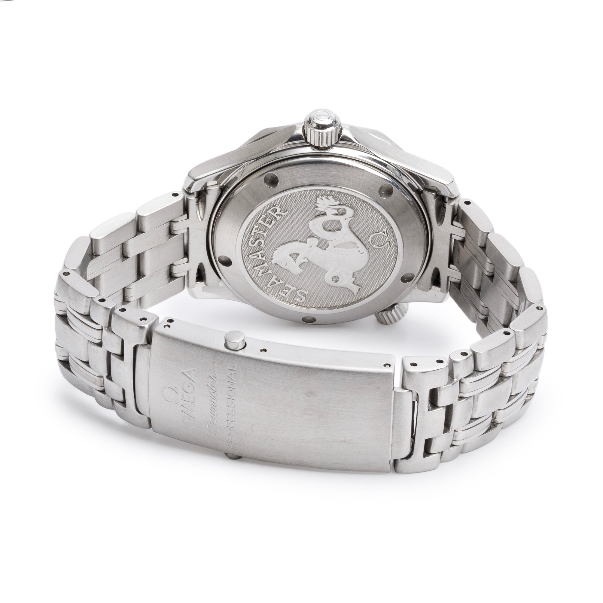 Omega Stainless Steel Seamaster Diver 300M Profesional Co-Axial Chronometer 36.25 MM Automatic Watch w/ Box & Papers