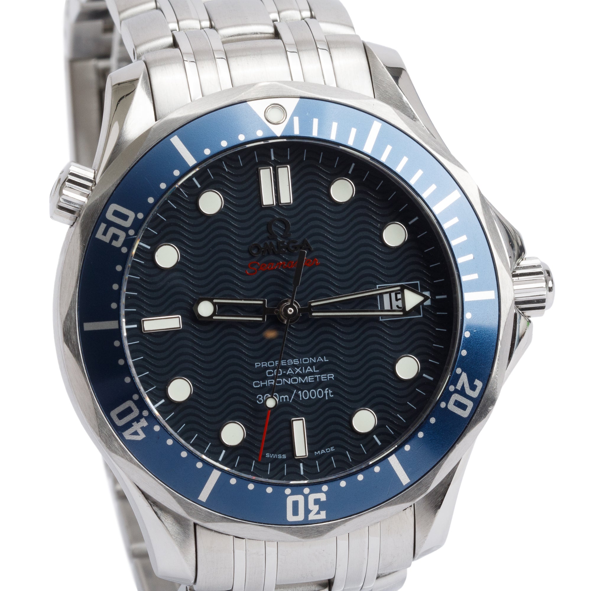 Omega Stainless Steel Seamaster Diver 300M Professional Chronometer 41 MM Watch