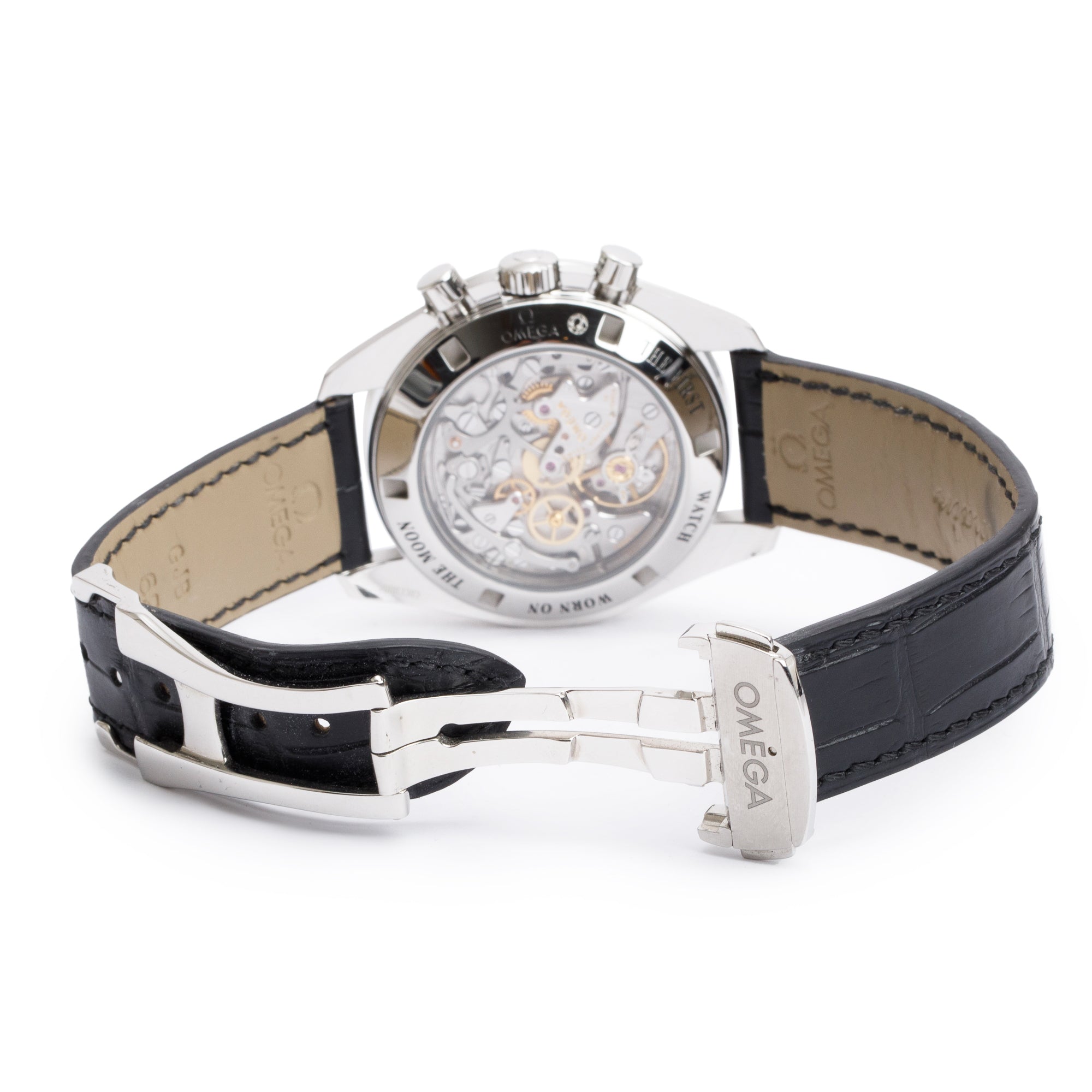 Omega Stainless Steel Speedmaster Professional 42 MM Chronograph MoonWatch w/ Papers