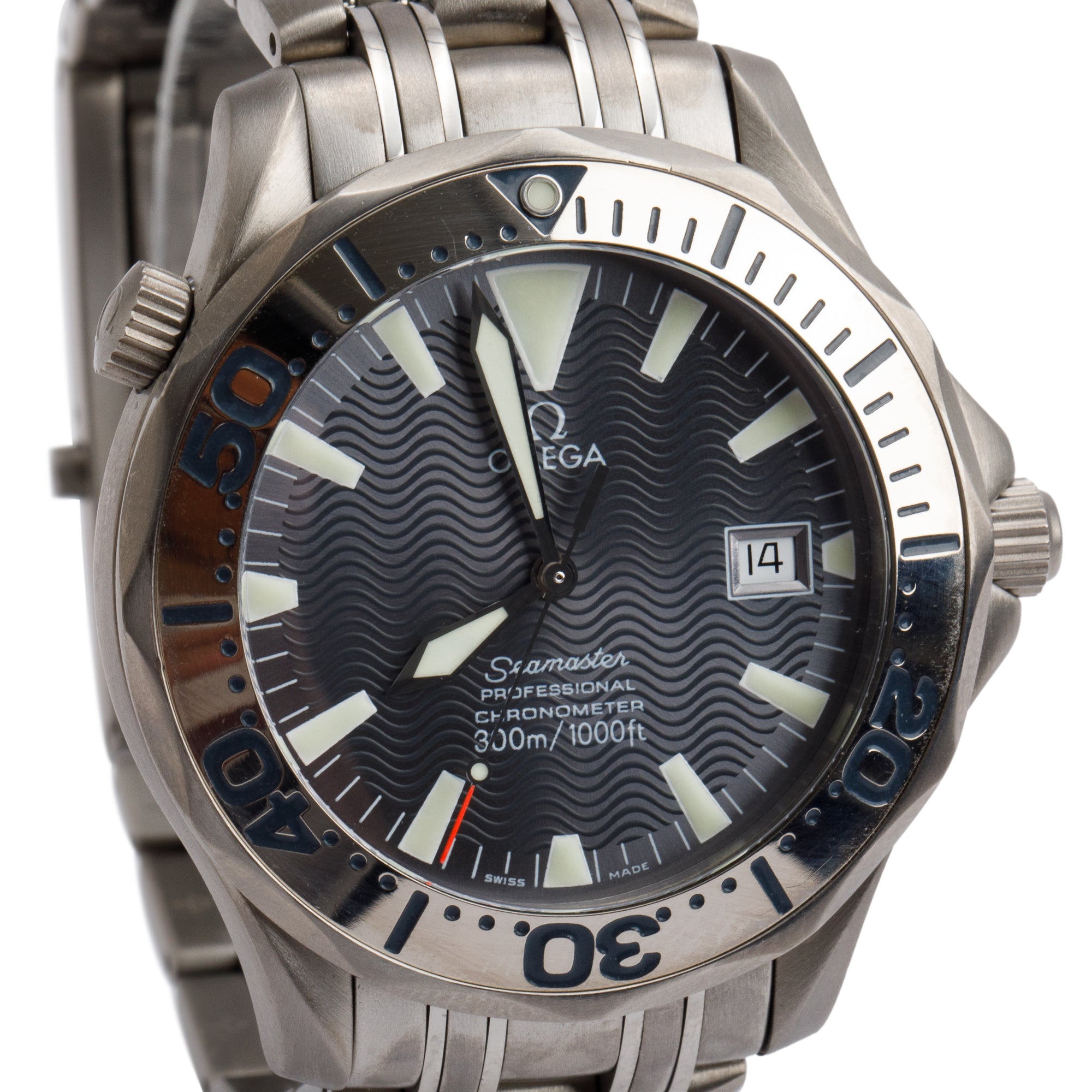 Omega Titanium 150th Anniversary Professional 300M Seamaster 41 MM Automatic Watch