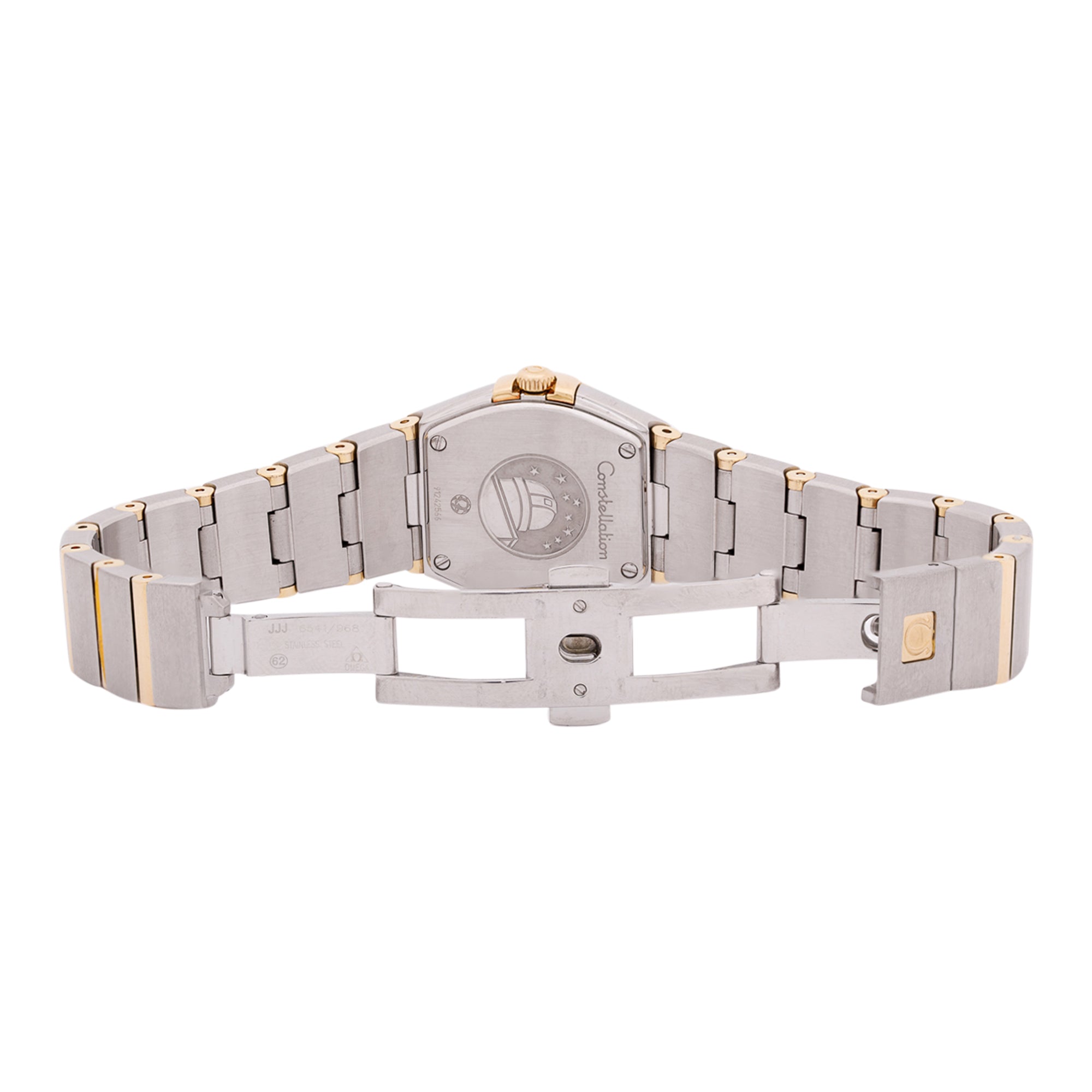 Omega Two-Tone Constellation 24 MM Quartz Watch w/ Papers