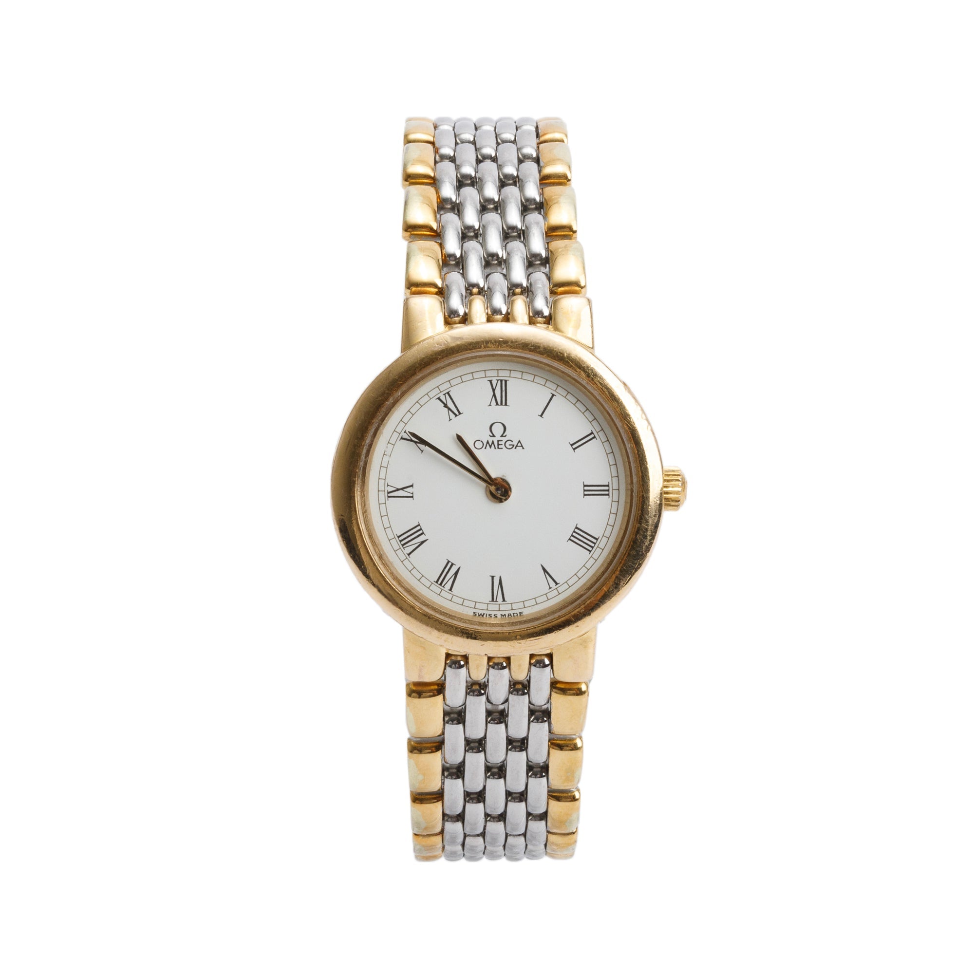 Omega Two-Tone Stainless Steel De Ville Ile de France 22 MM Watch