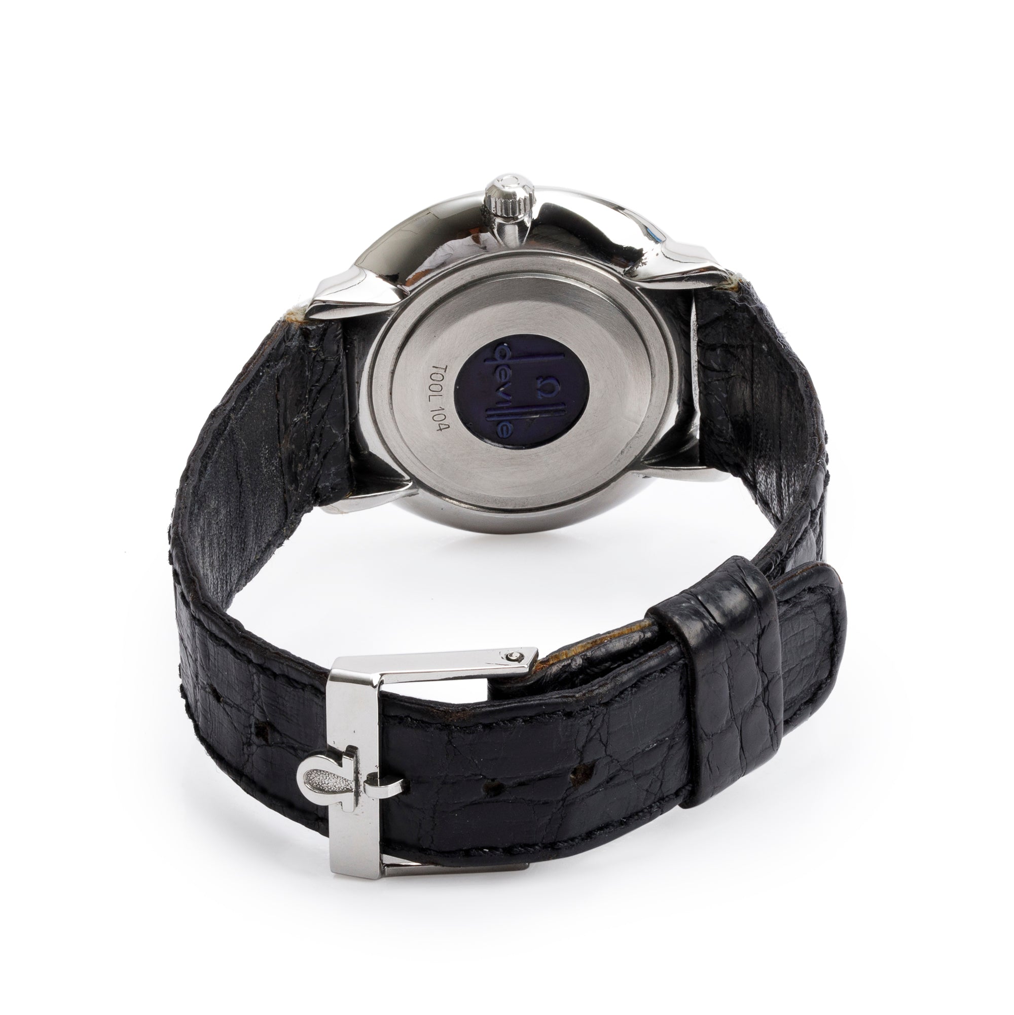 Omega Vintage Stainless Steel De Ville 33 MM Manual Wind Watch