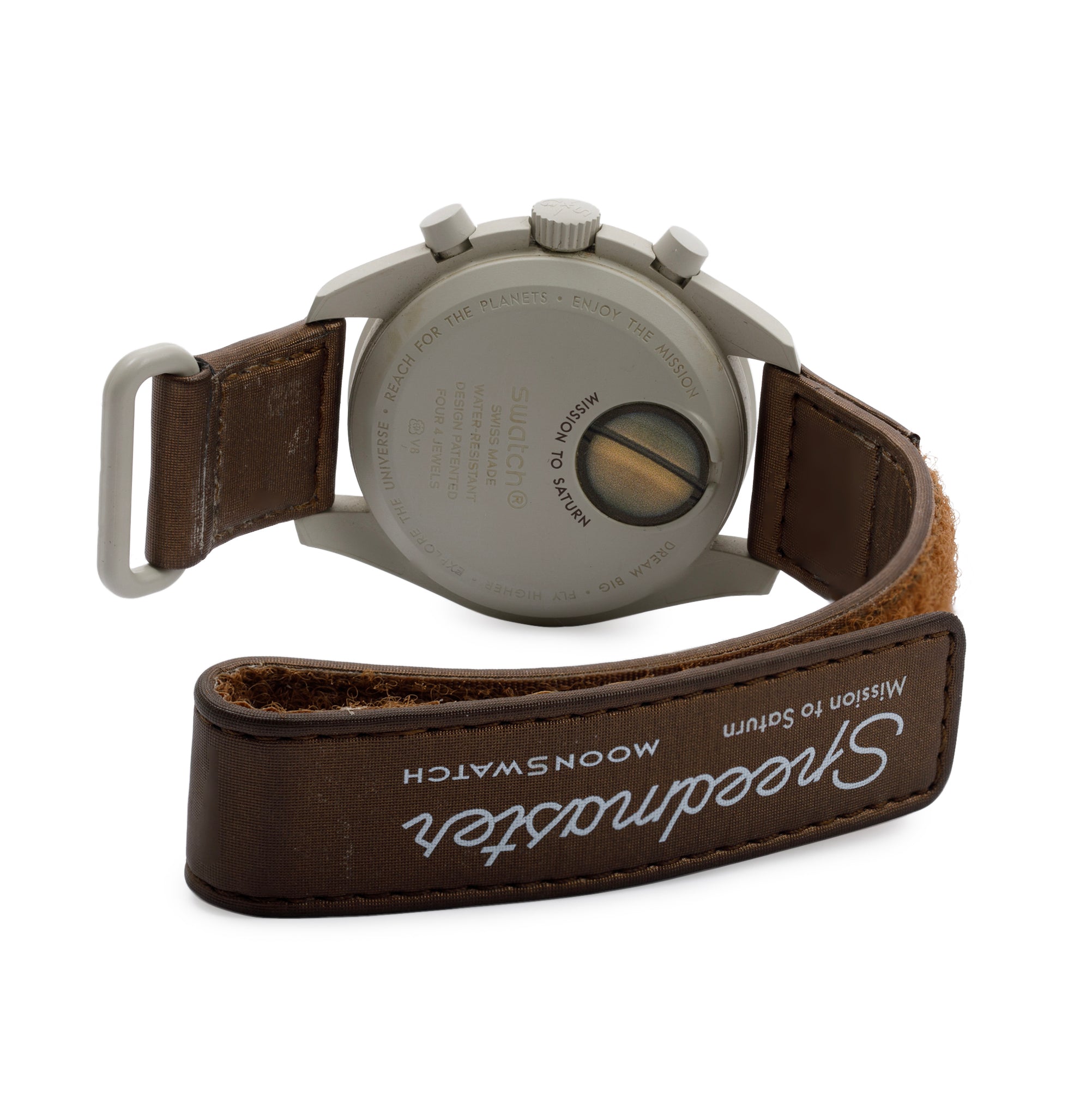 Omega X Swatch 2022 Bioceramic Mission to Saturn MoonSwatch w/ Box & Papers