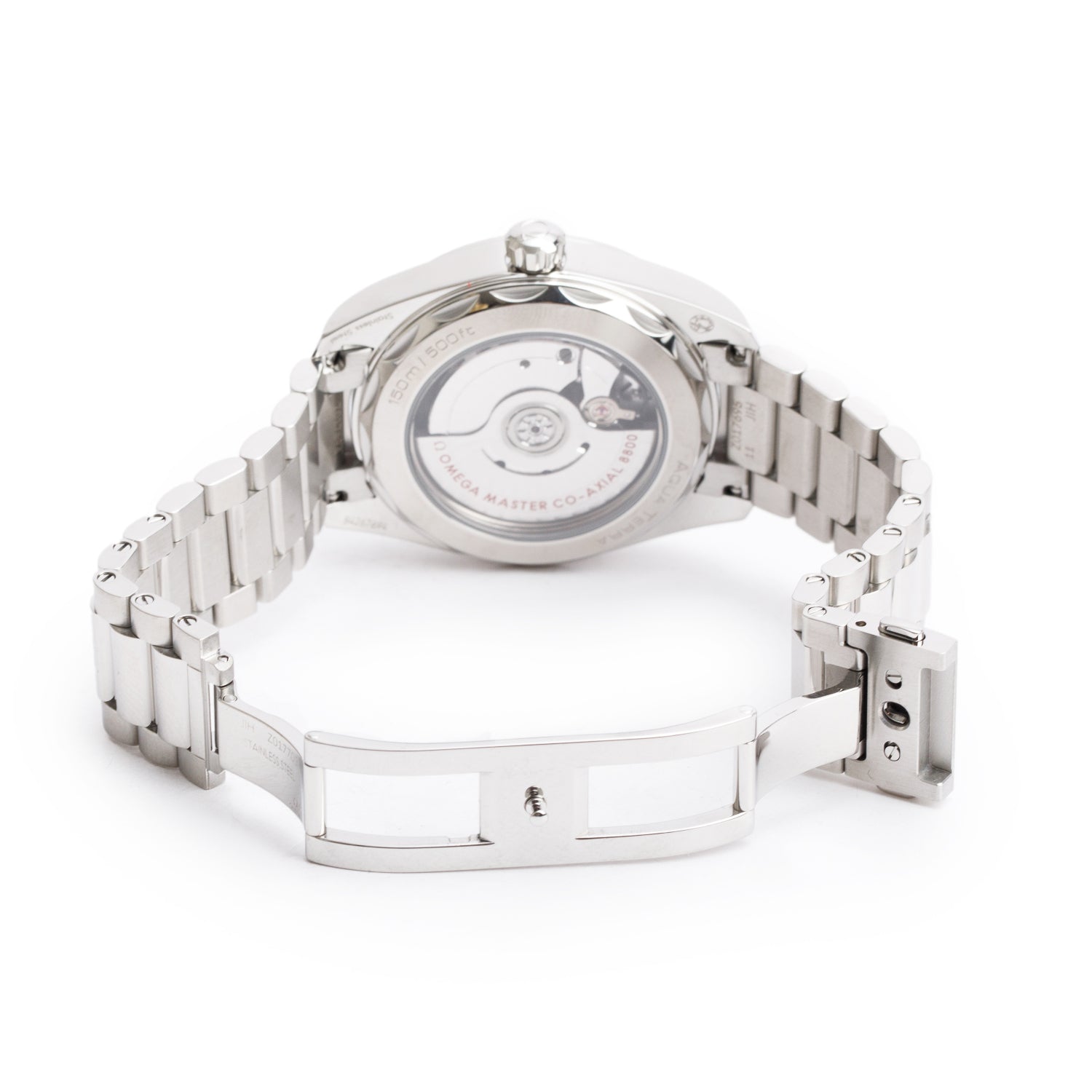 Omega 2023 Stainless Steel Seamaster Aqua Terra Shades Co-Axial Master Chronometer 38 MM Automatic Watch Terracotta Dial w/ Papers