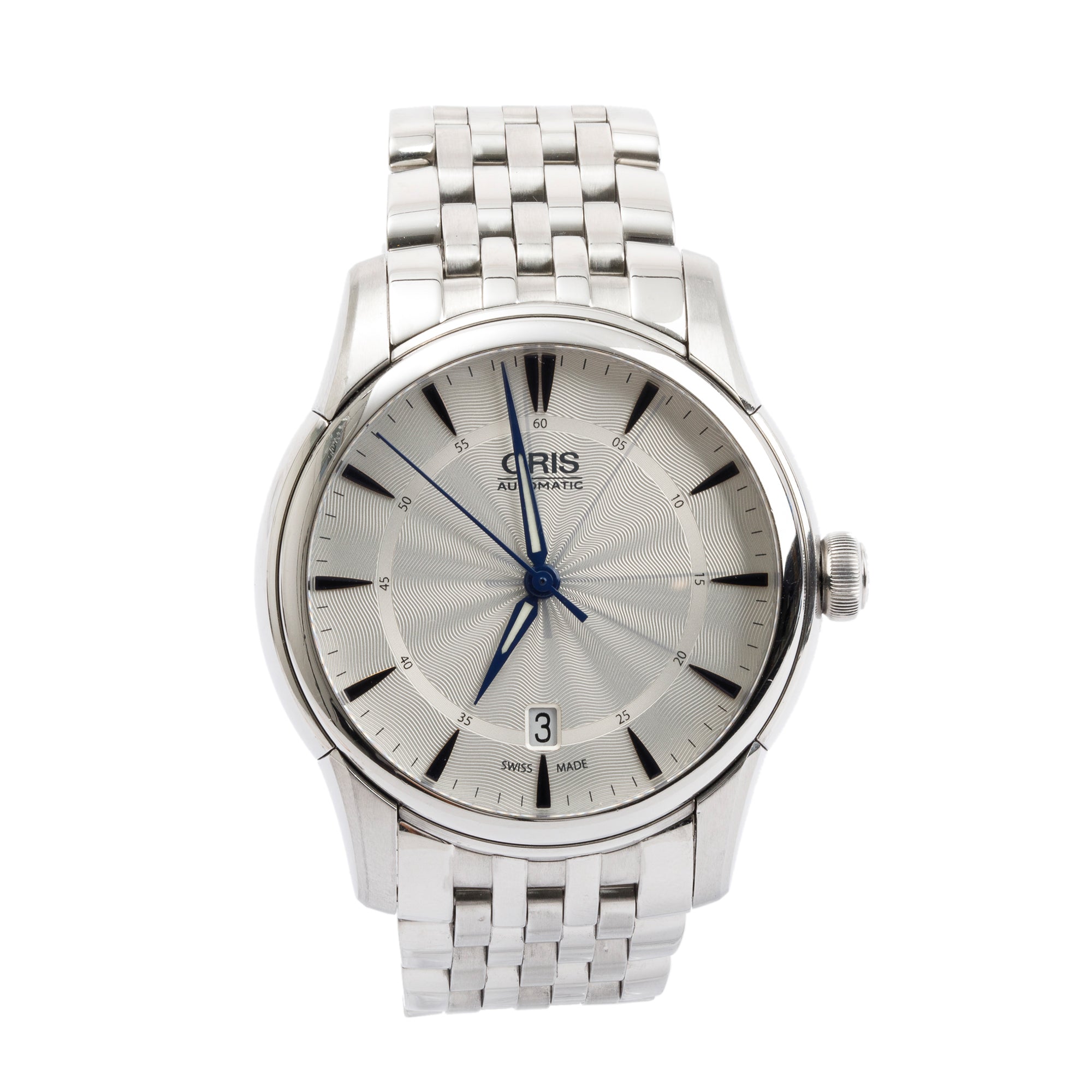 Oris Stainless Steel Artelier Date 40.5 MM Automatic Watch