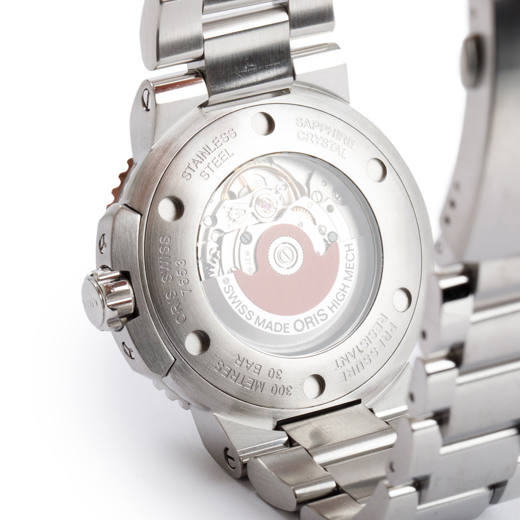 Oris Stainless Steel Diver Aquis 43.5 MM Automatic Watch w/ Card