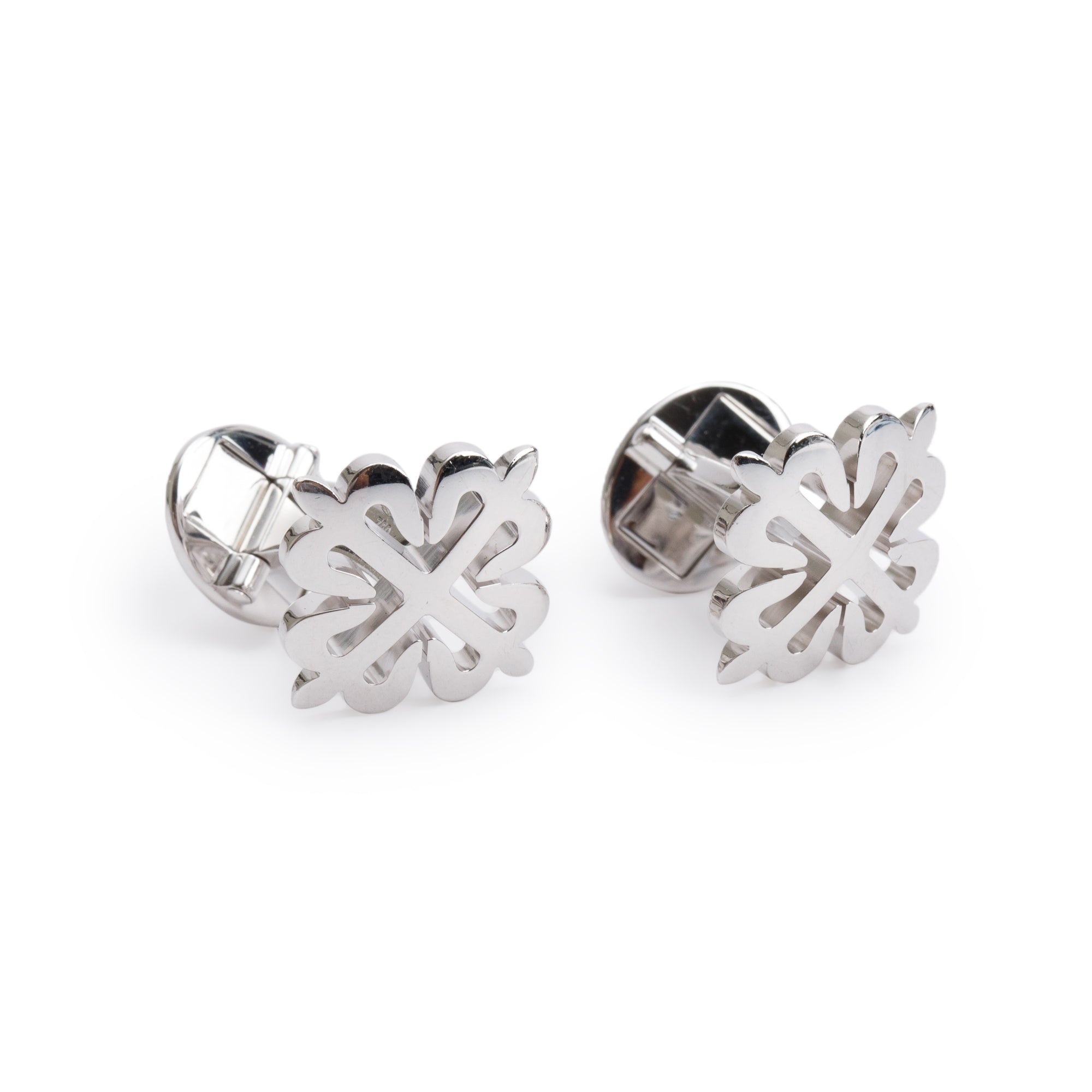 Patek Philippe 18k White Gold Calatrava Cufflinks