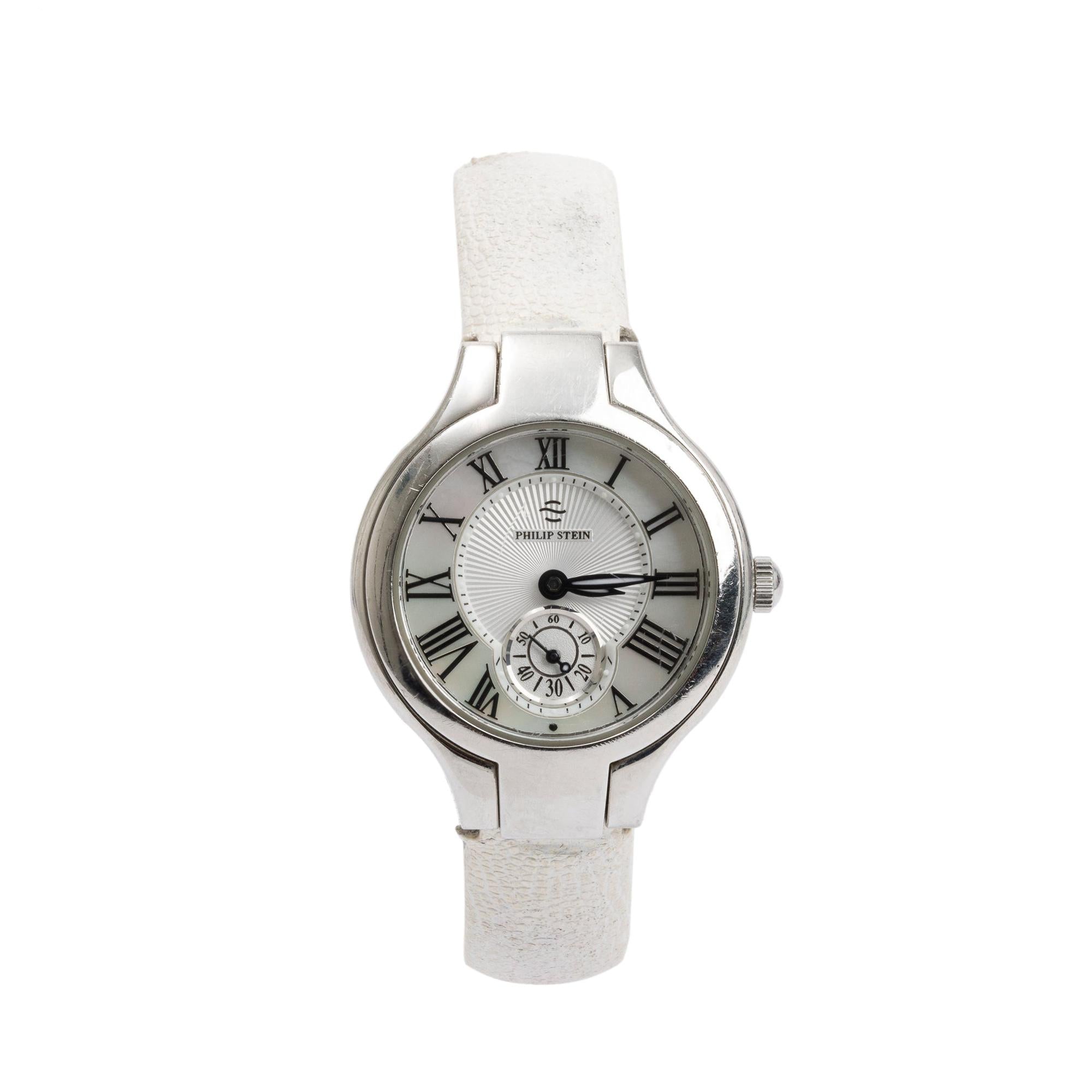 Philip Stein Stainless Steel Signature 28 MM Watch