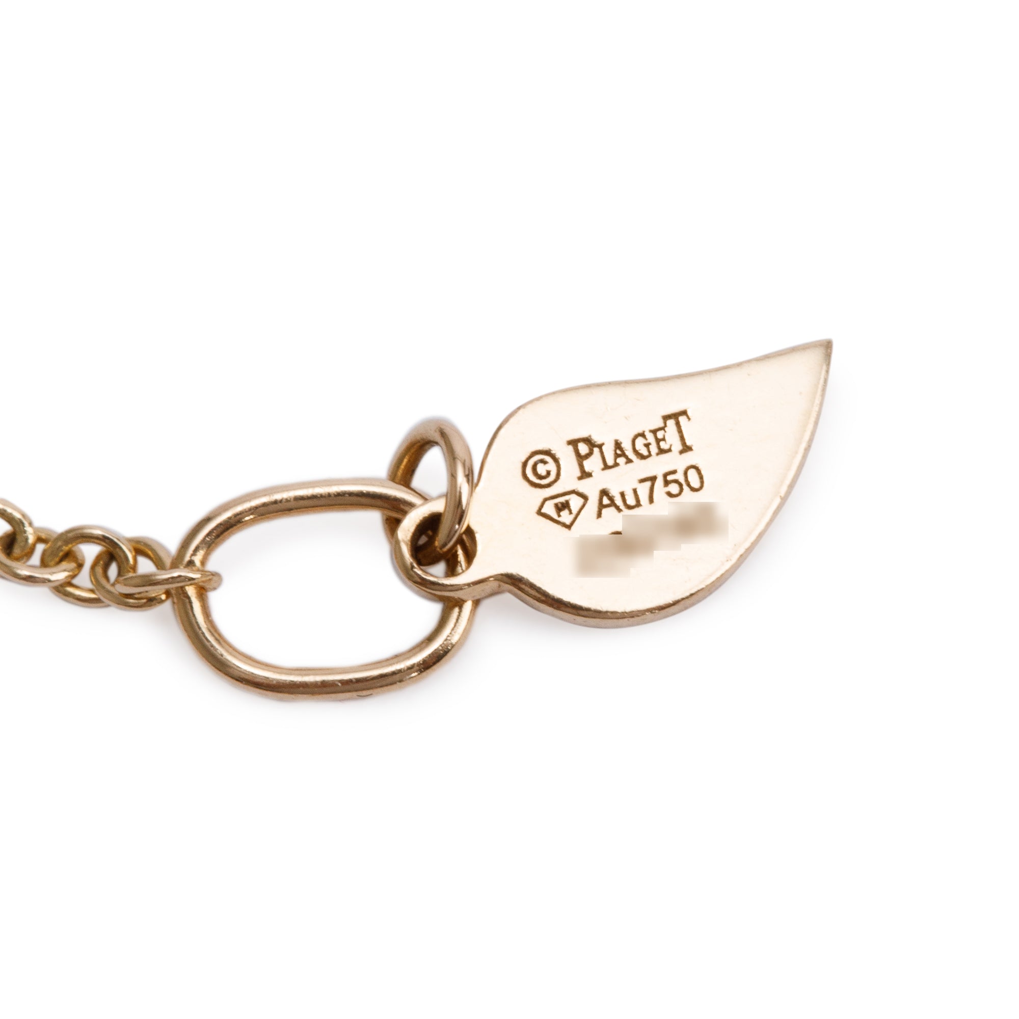 Piaget 2024 18k Yellow Gold Rose Diamond Bracelet w/ Receipt & Certificate