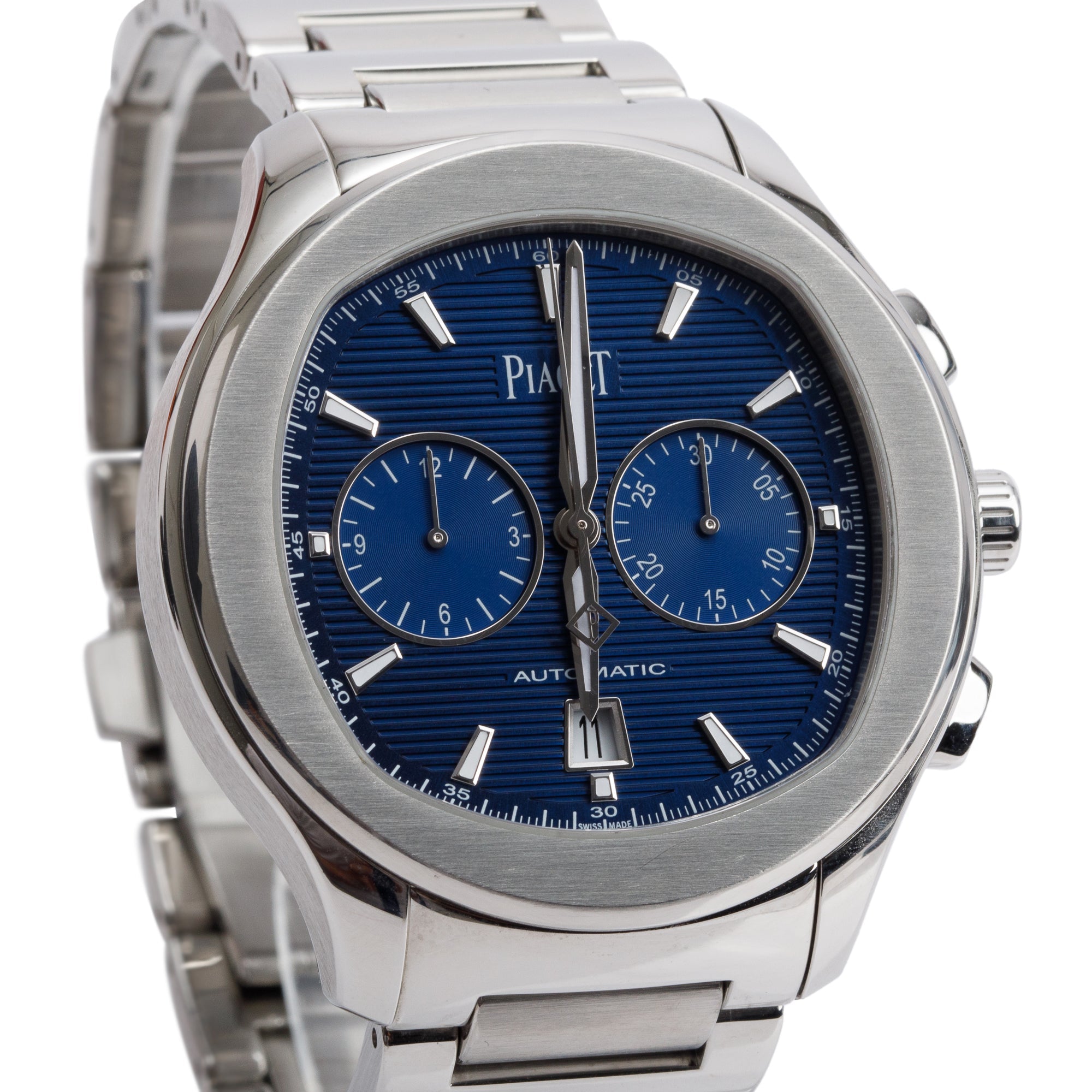 Piaget Stainless Steel Polo S Chronogrph 42 MM Automatic Watch w/ Box & Papers