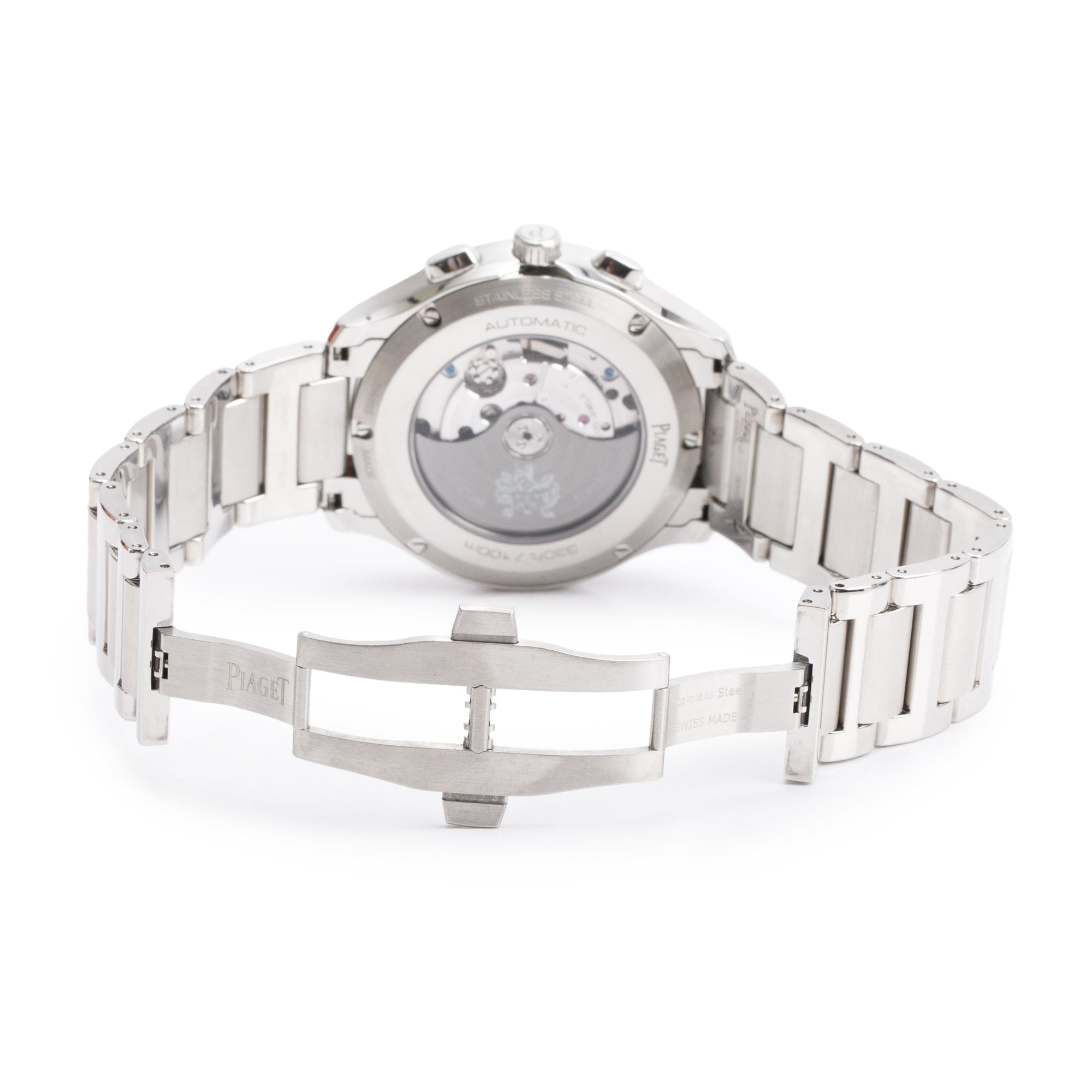 Piaget Stainless Steel Polo S Chronogrph 42 MM Automatic Watch w/ Box & Papers