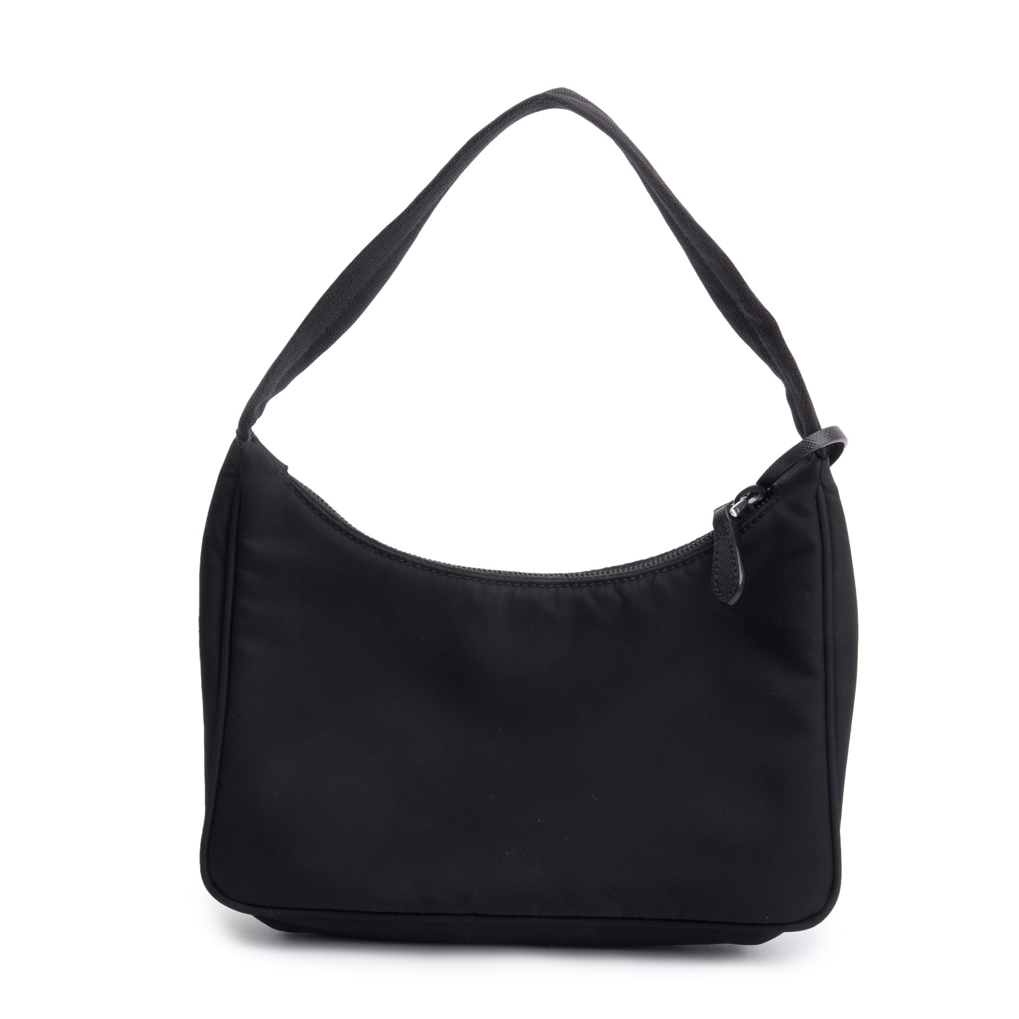 Prada 2020 Black Re-Edition 2000 Re-Nylon Mini Bag w/ Authenticity Card