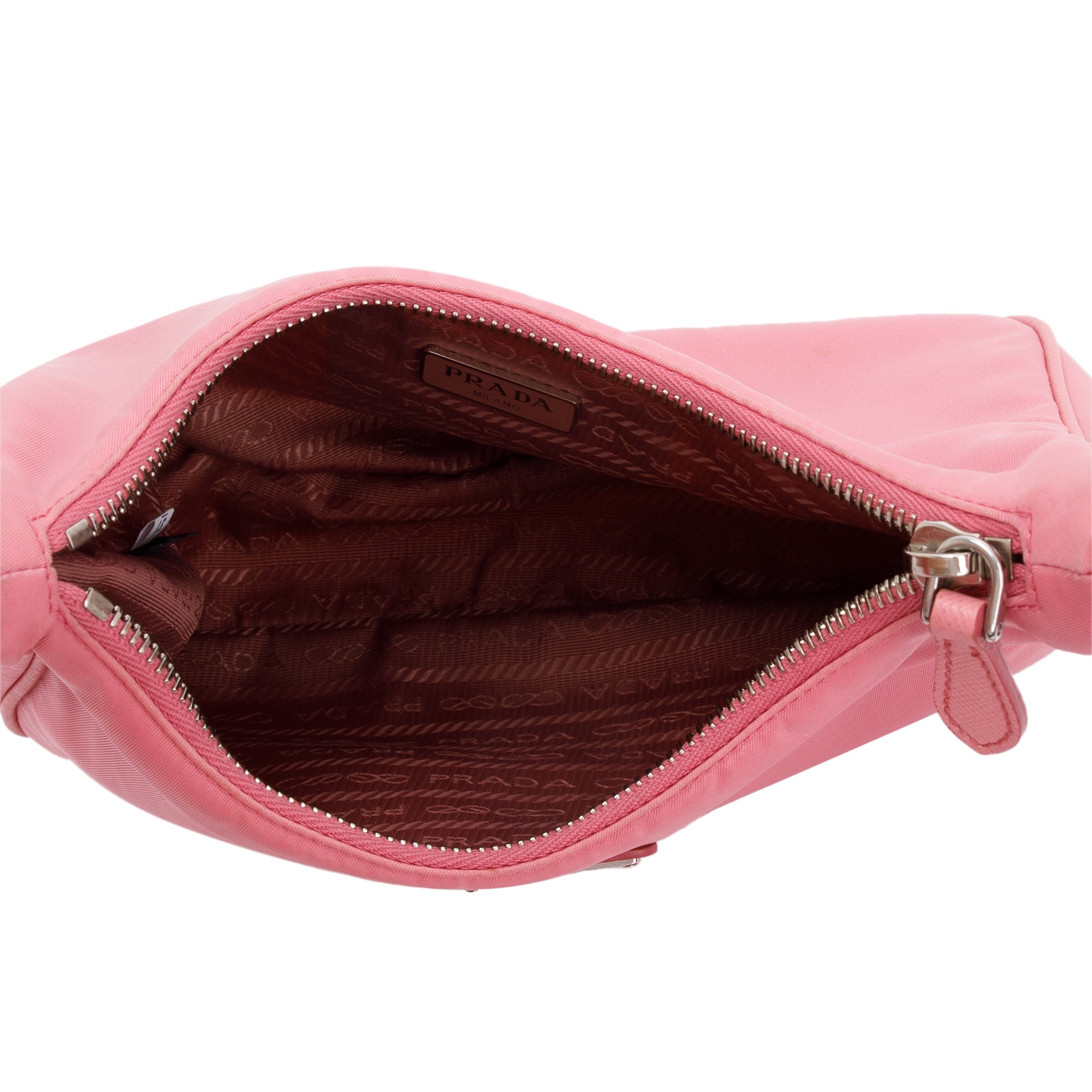 Prada 2020 Pink Re-Edition 2005 Re-Nylon Shoulder Bag w/ Authenticity Card